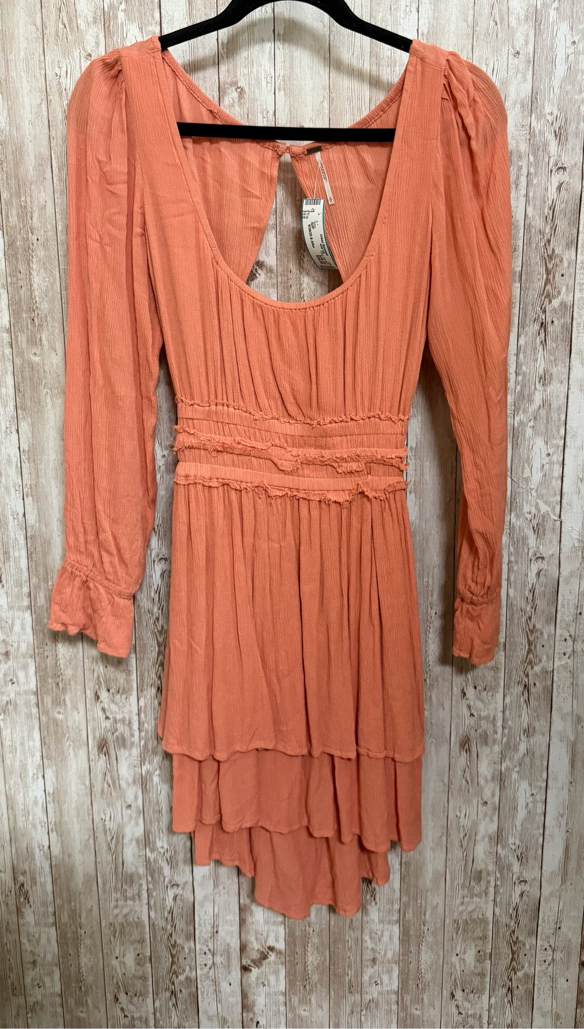 FREE PEOPLE Size S/P TANGERINE Dress