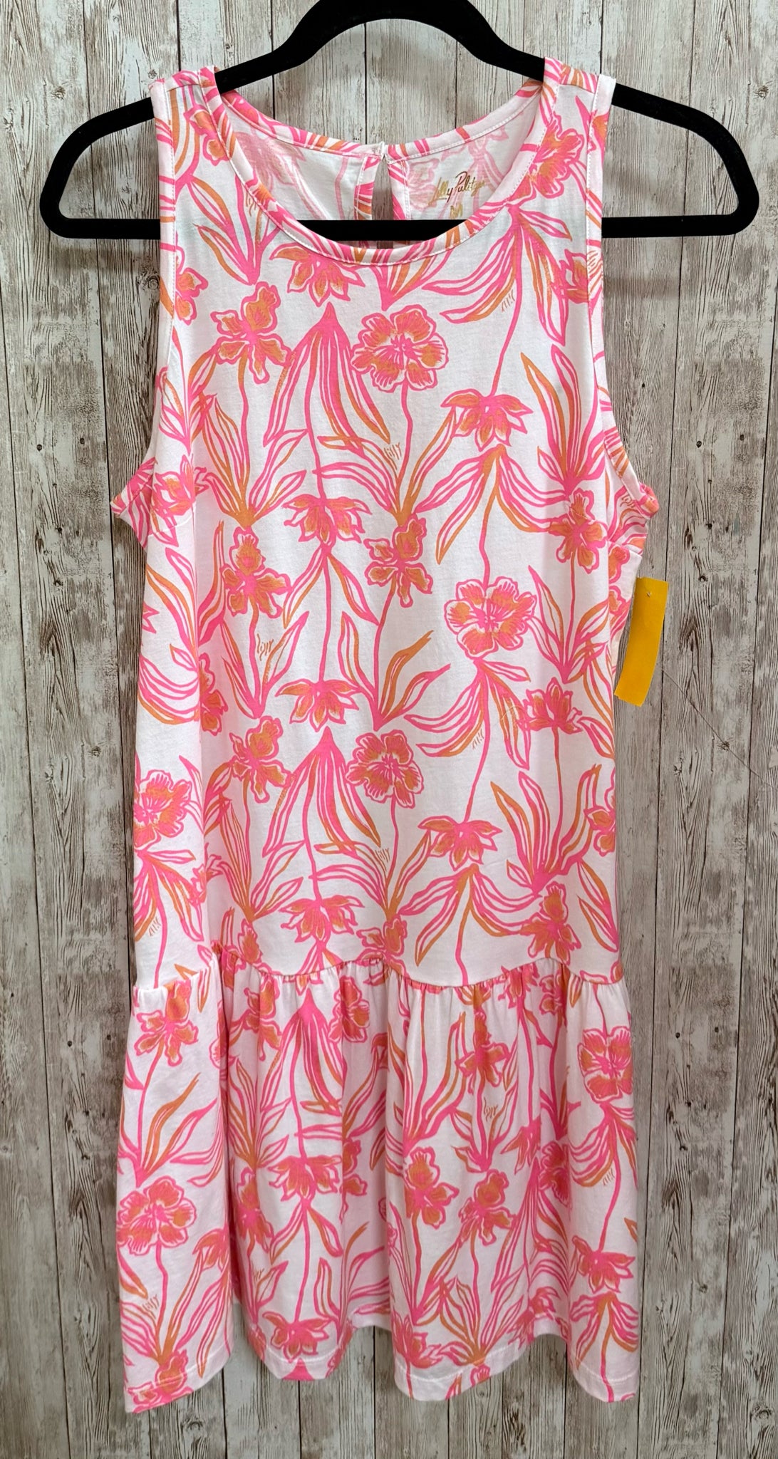 Size M LILLY PULITZER WHITE AND PINK Dress