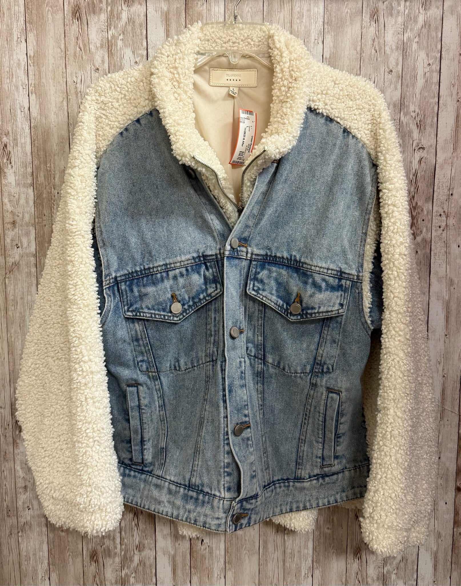 BLANKNYC Size L BLUE DENIM Jacket