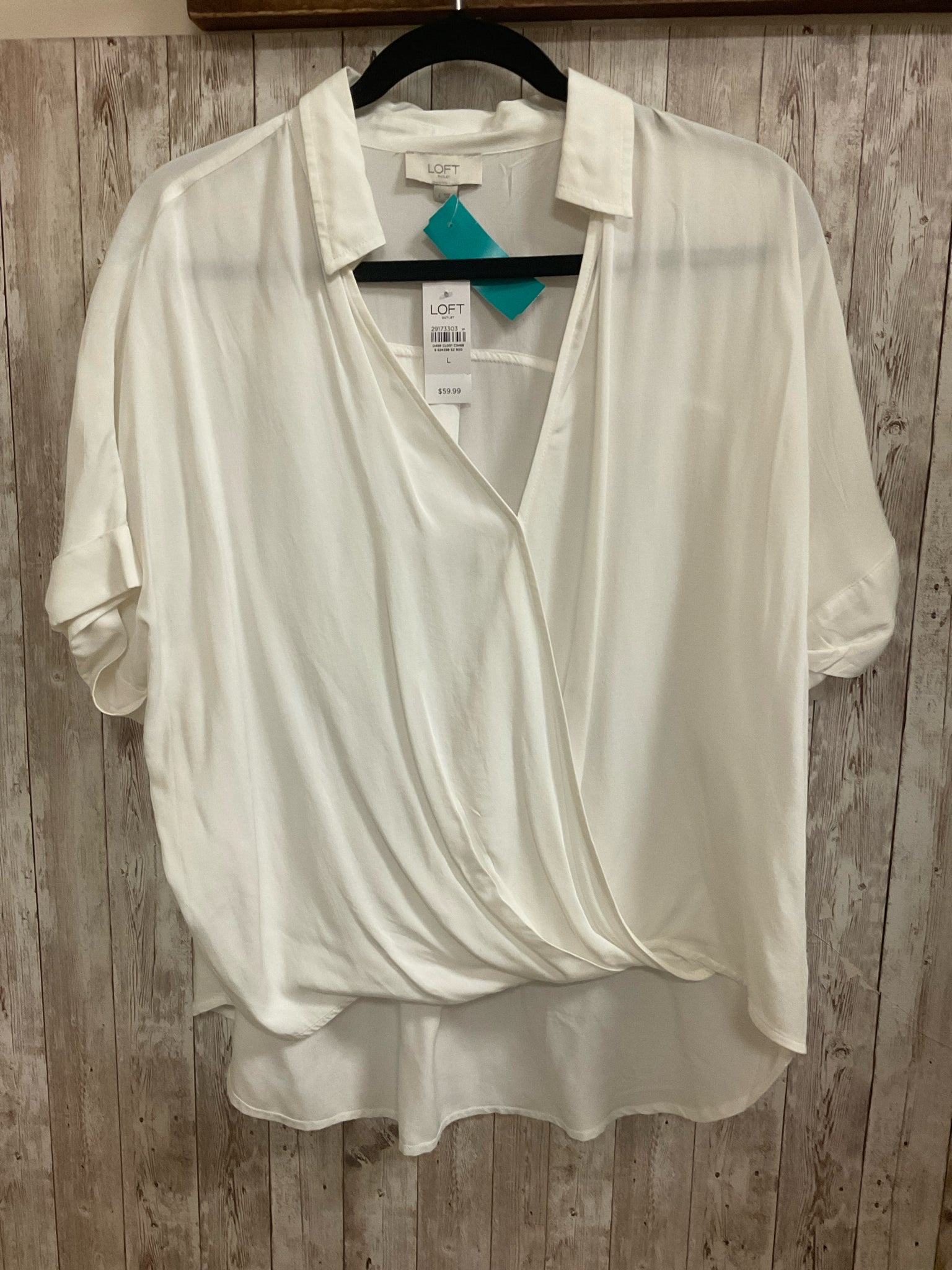 Size L LOFT White Shirt