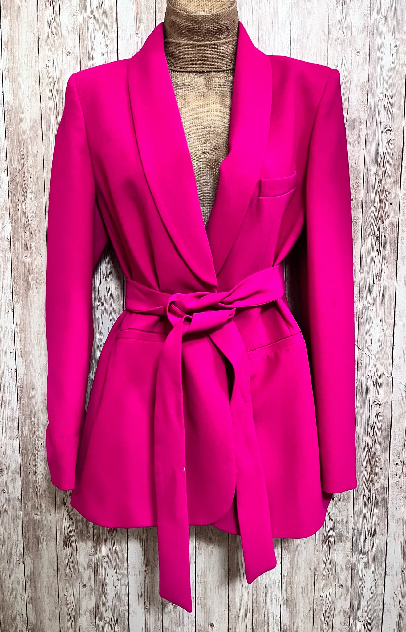 ZARA Size S Hot Pink Blazer