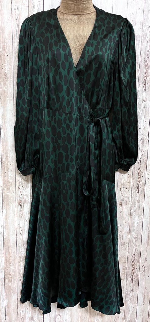 Size S CABALLERO GREEN AND BLACK Dress