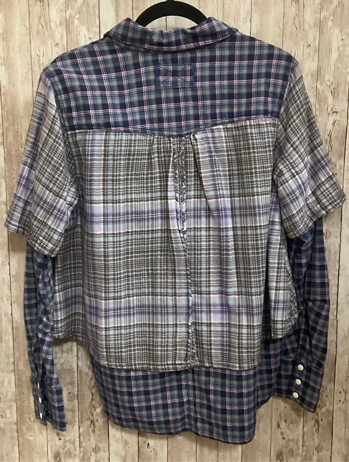 Size XS WE THE FREE Purple Print Top