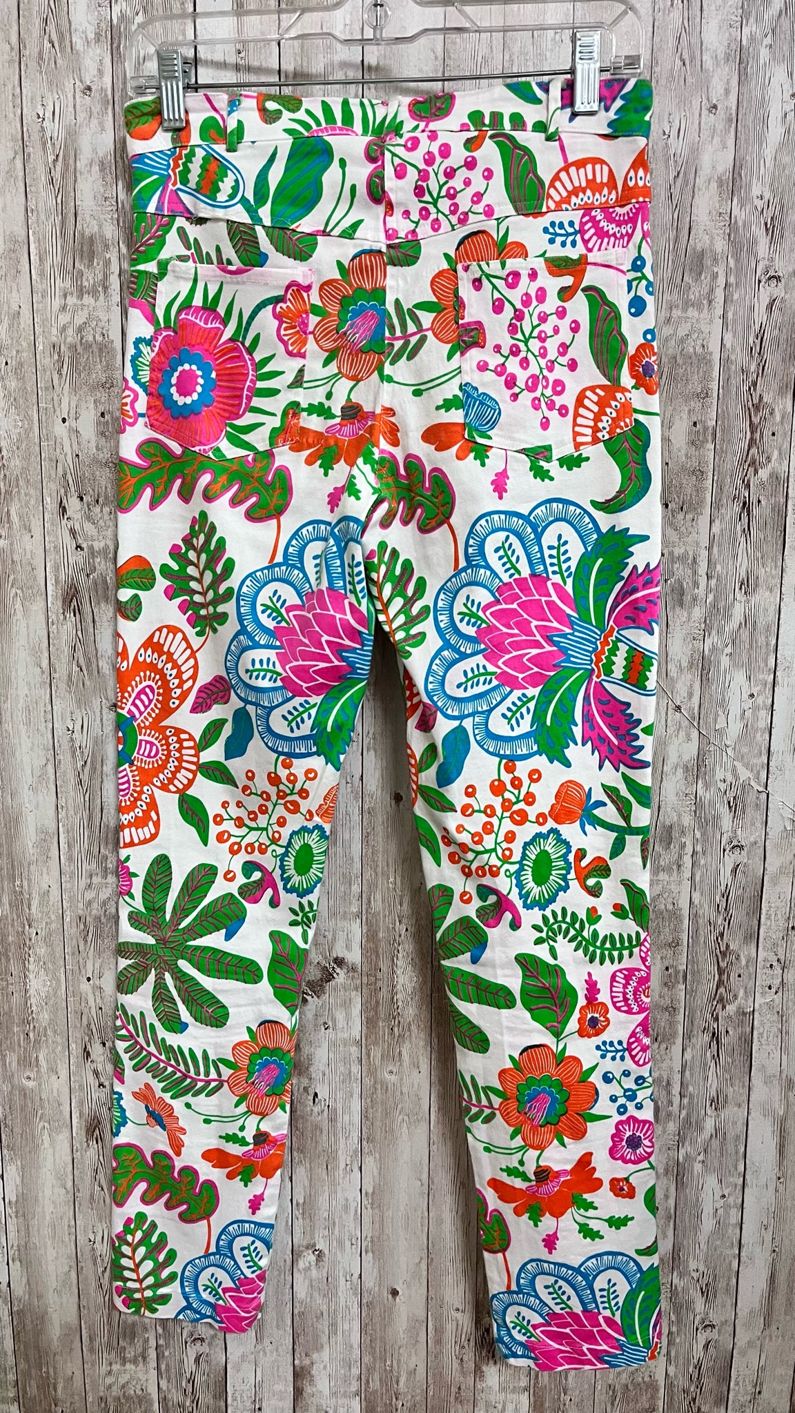Size M GRETCHEN SCOTT WHITE AND GREEN Pants