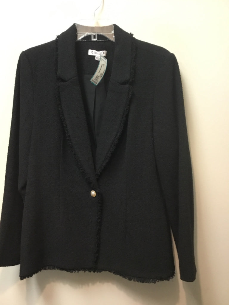 NANETTE LEPORE Size 14 Black Blazer