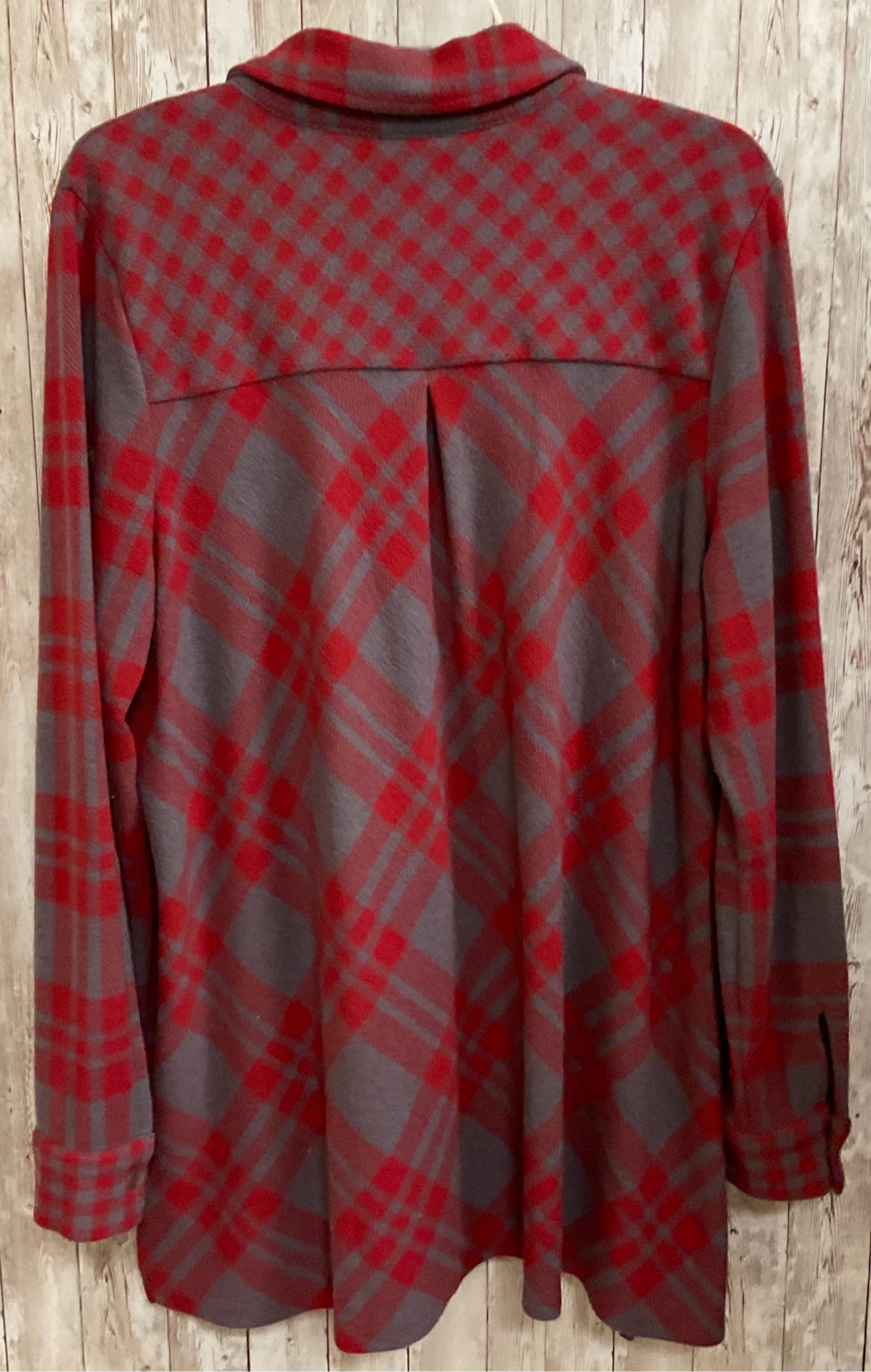 Size XL SOFT SURROUNDINGS GRAY AND RED Top