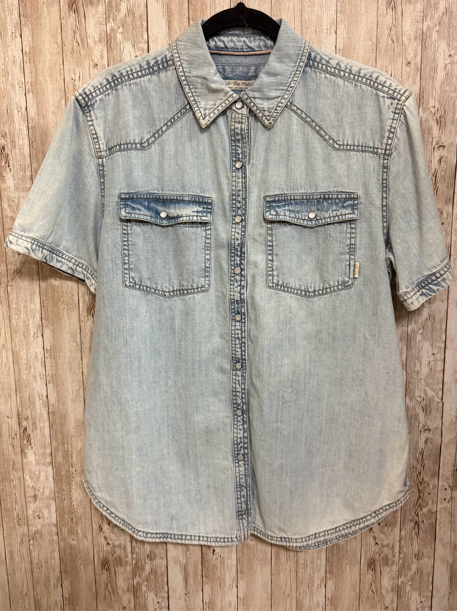 Size XS WE THE FREE Denim Top