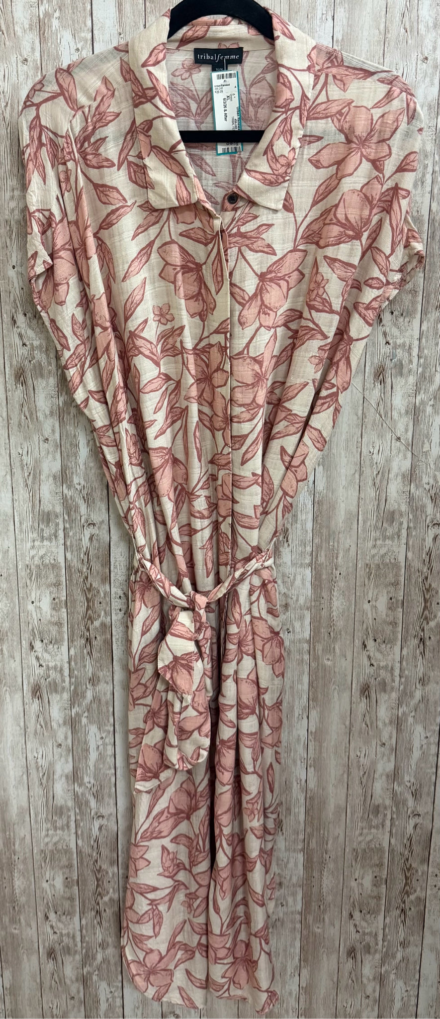Size XL TRIBAL FEMME SAND FLORAL Dress