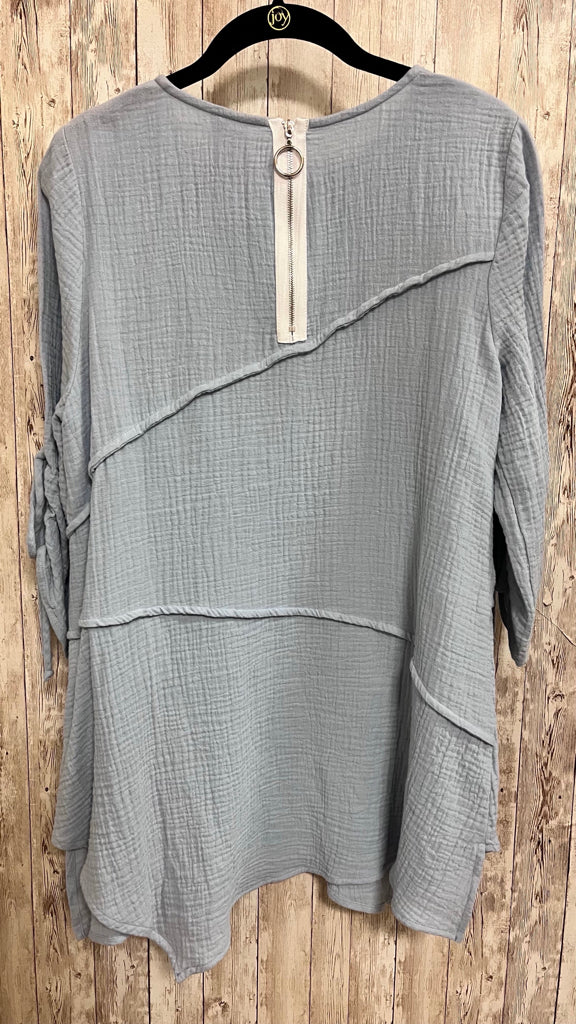 IC BY CONNIE K Light Blue Women Size S Tunic