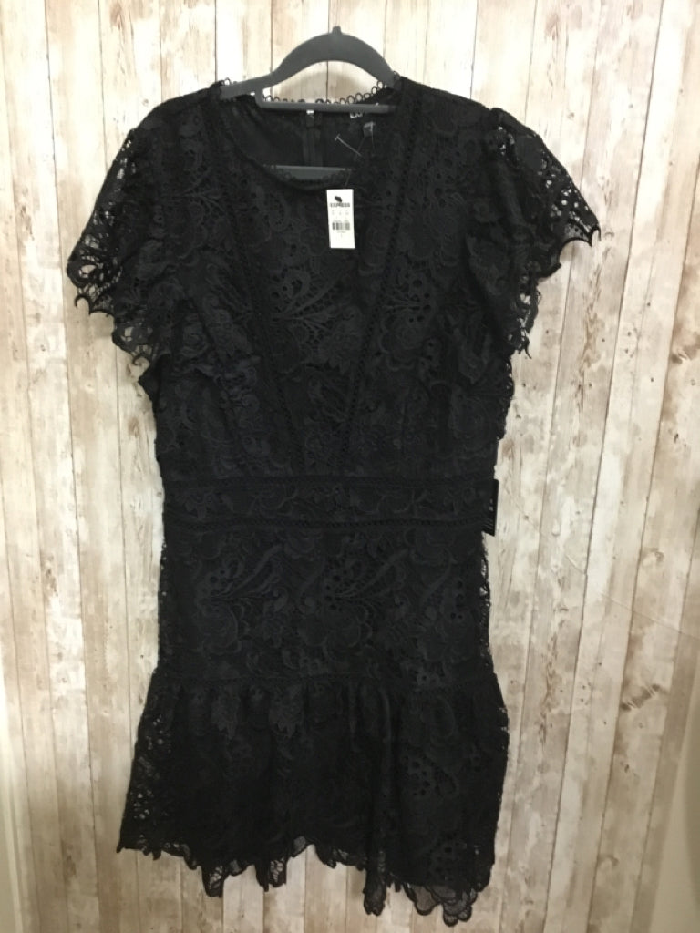 Size L EXPRESS Black Dress