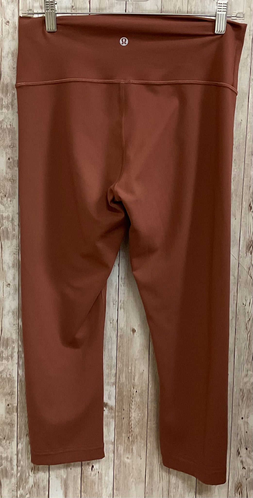 Size 10 LULULEMON RUST Leggings