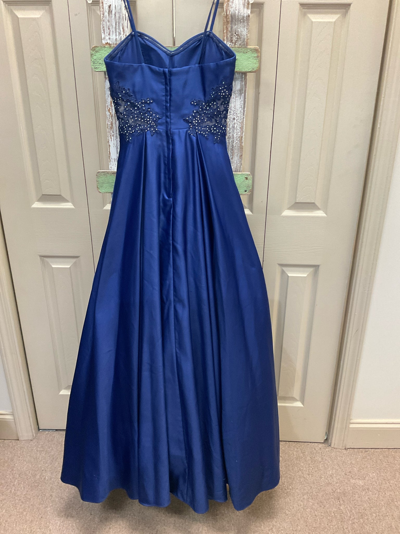 Size 0 Blondie nites Royal Blue Dress