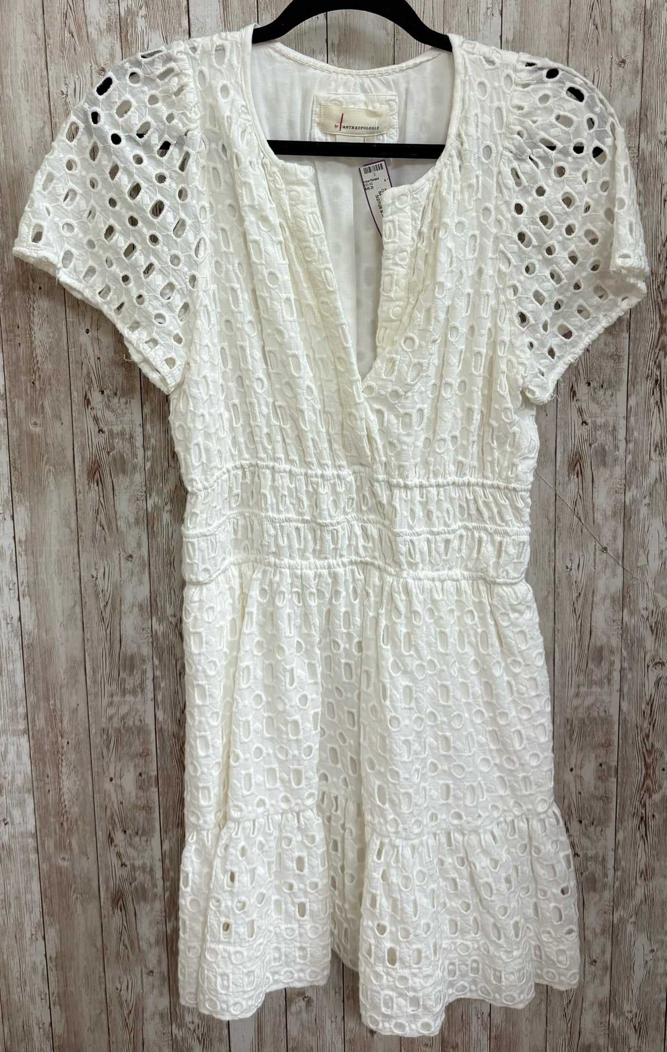 Size M ANTHROPOLOGIE Cream Dress