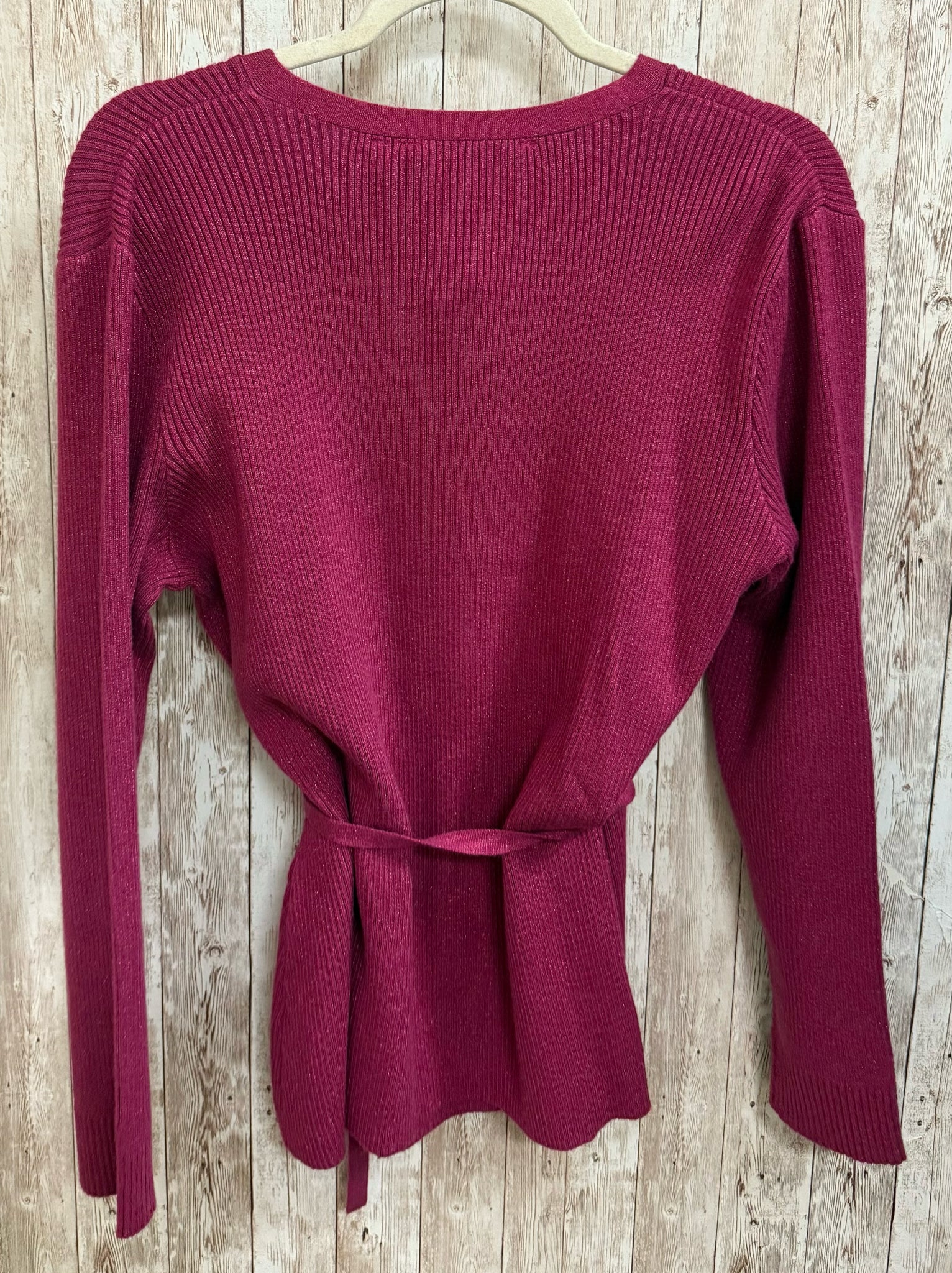 Size L SOFT SURROUNDINGS Fuschia Sweater