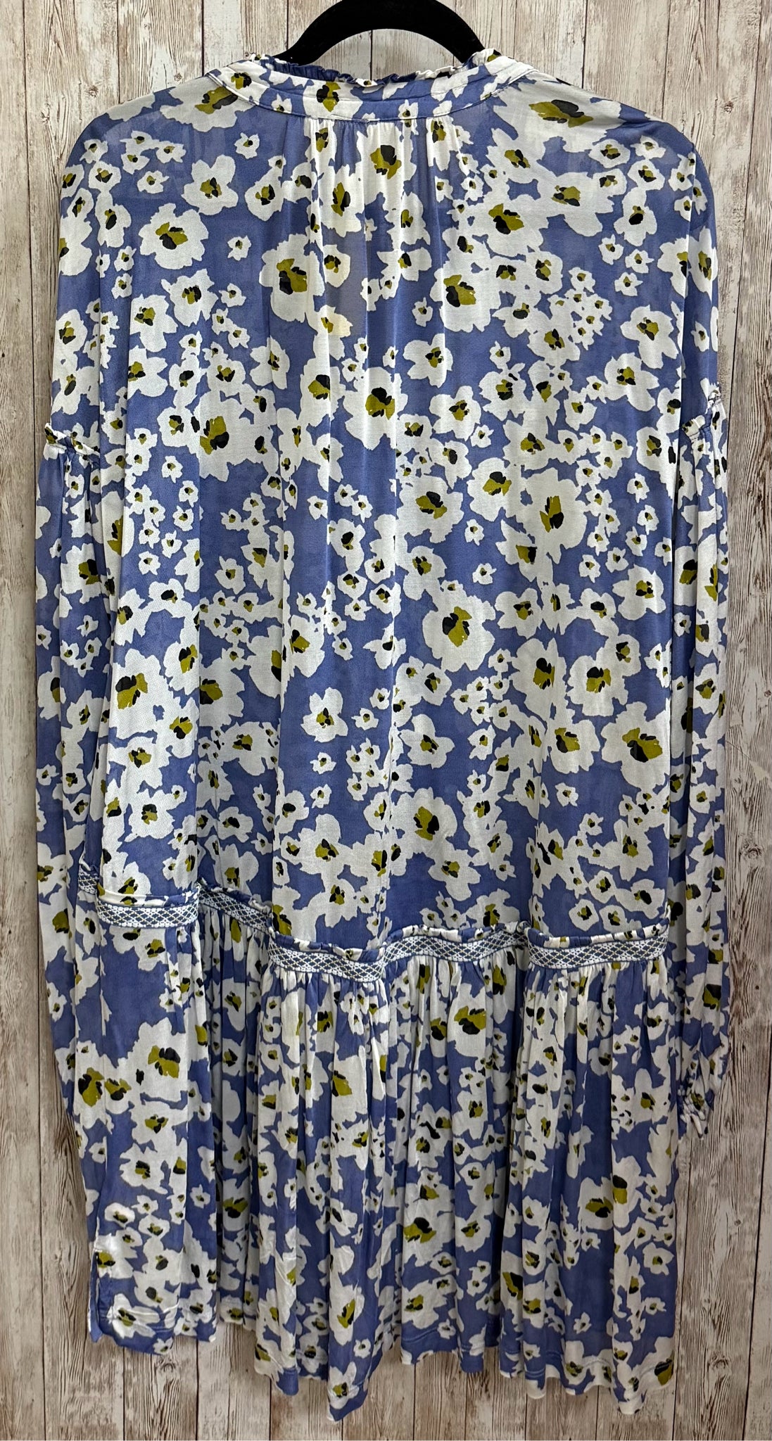 Size M FREE PEOPLE Purple Print Dress