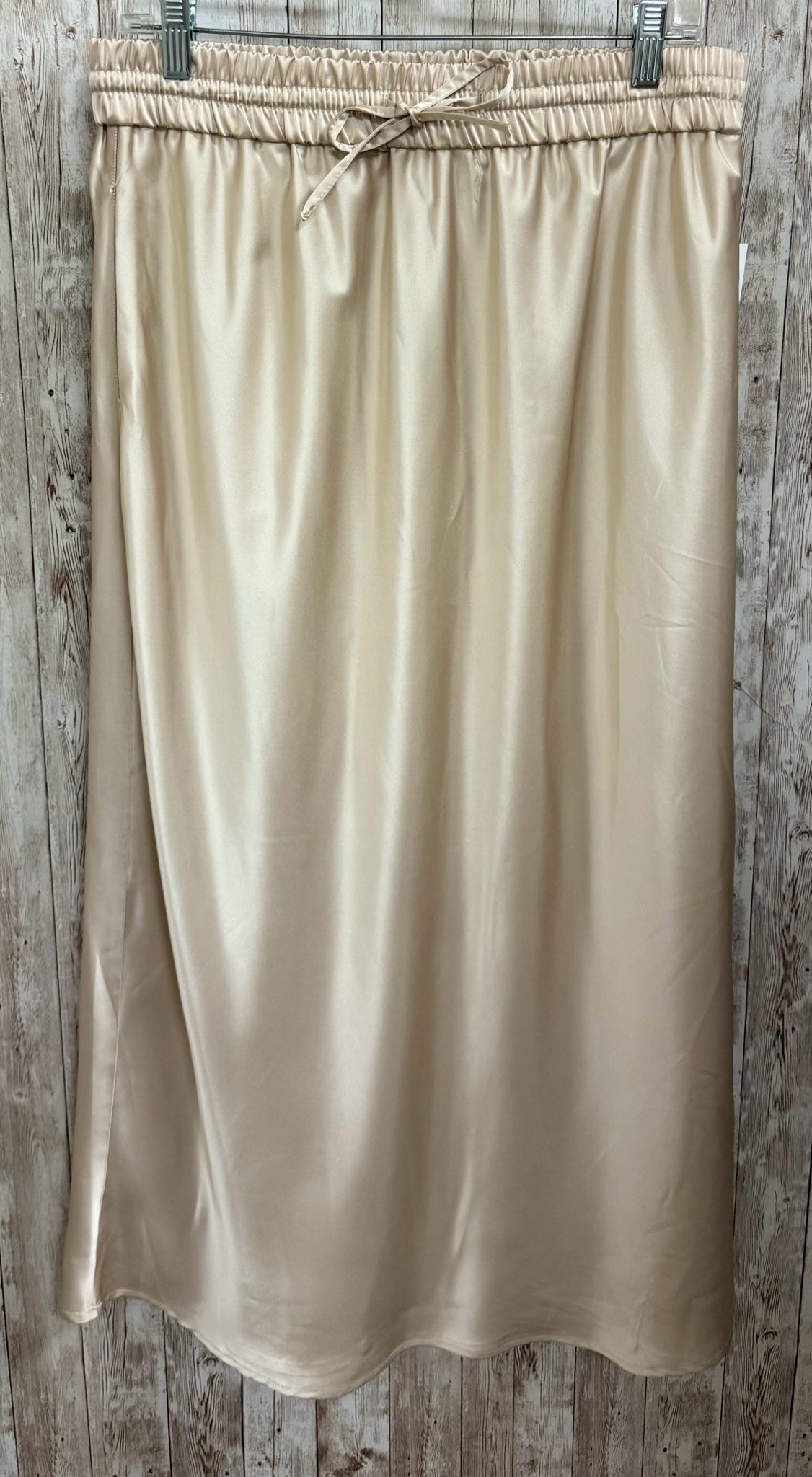Size S SAKS FIFTH AVENUE Gold Skirt