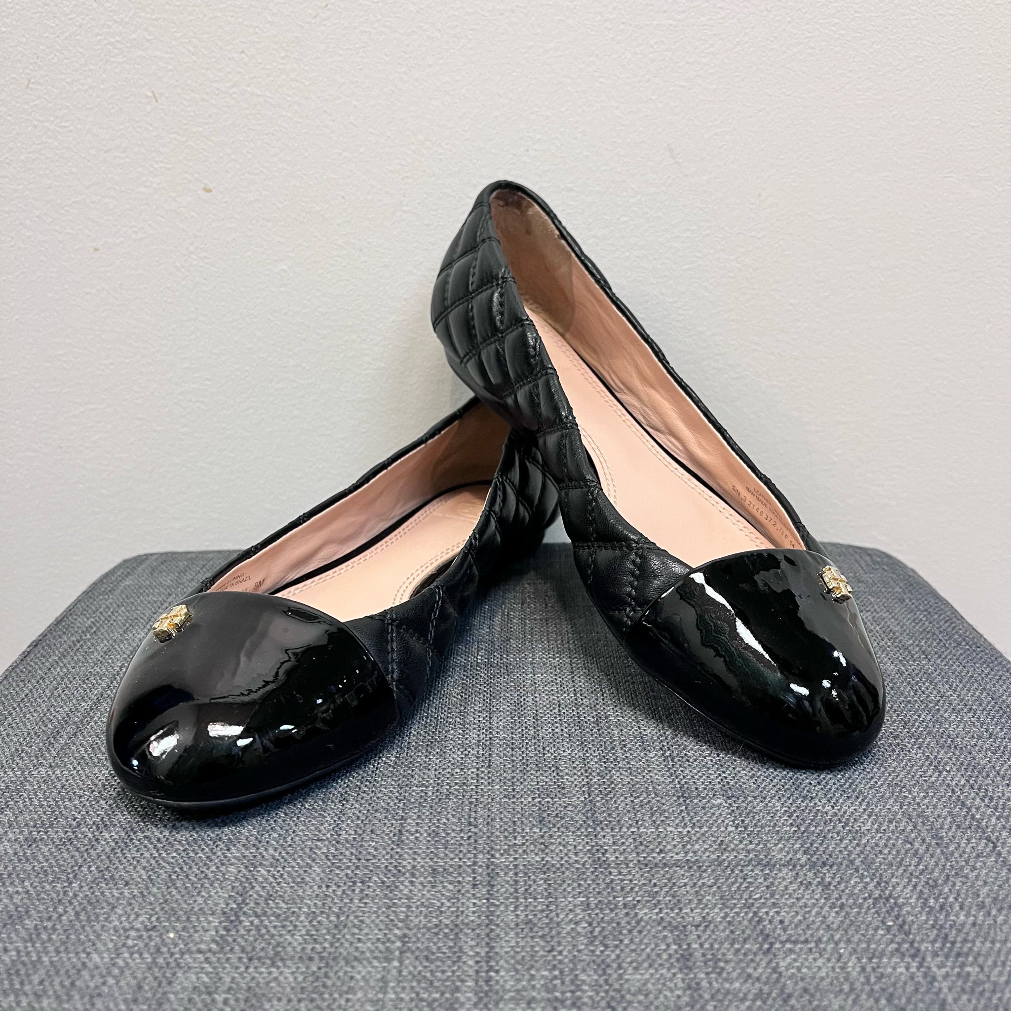 8 TORY BURCH Black SHOES
