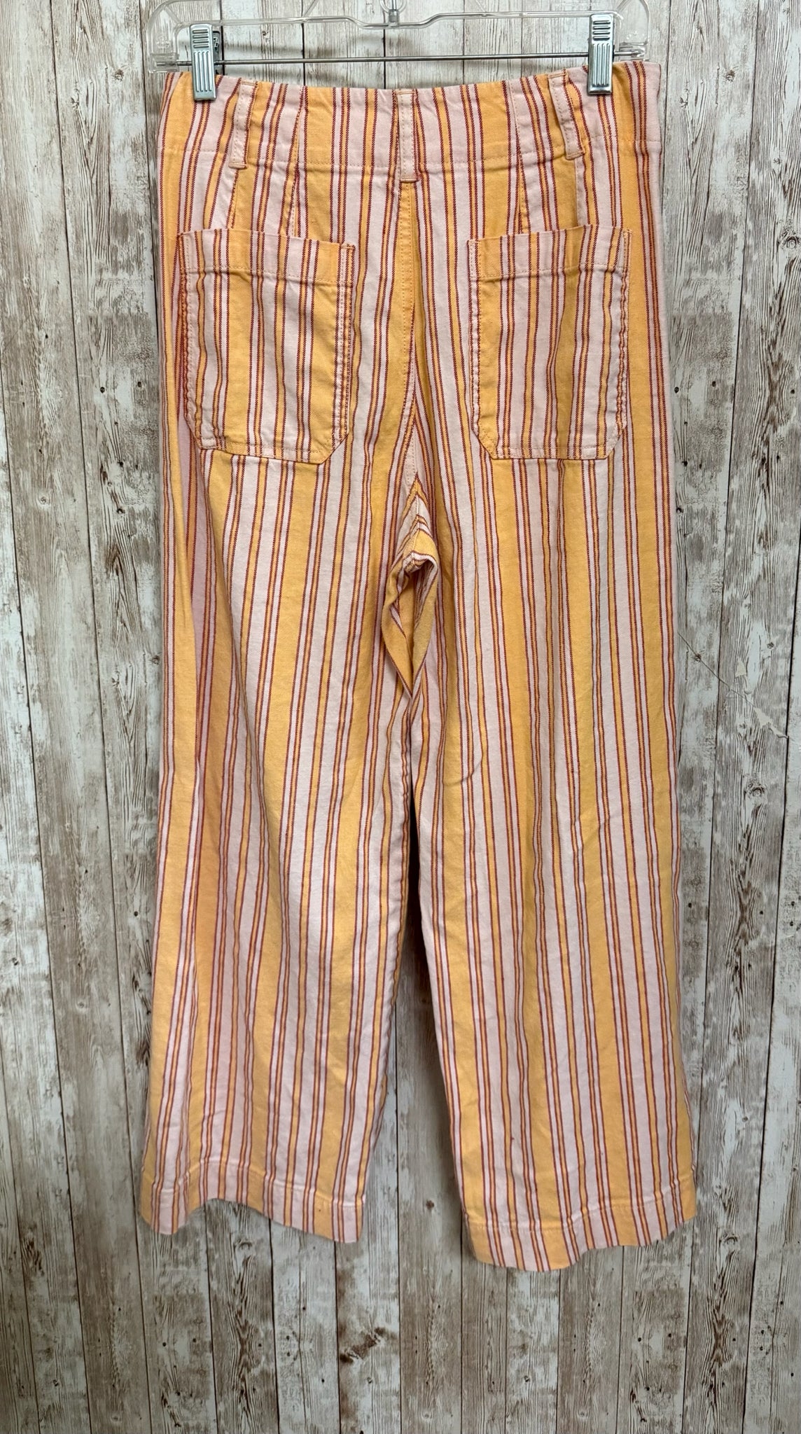 Size 4 MAEVE YELLOW STRIPE Pants