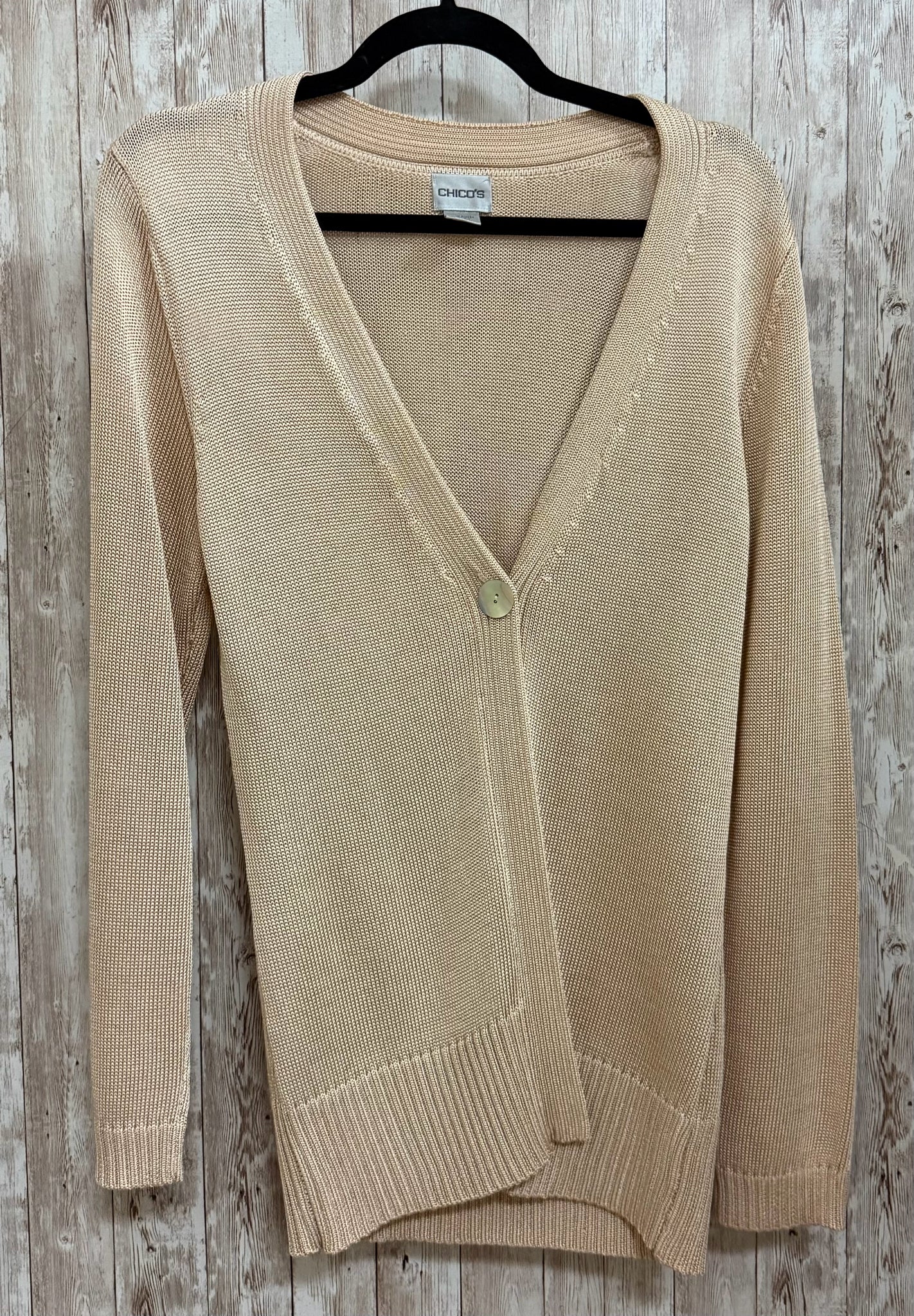 Size M CHICO'S Gold 2 PC Top