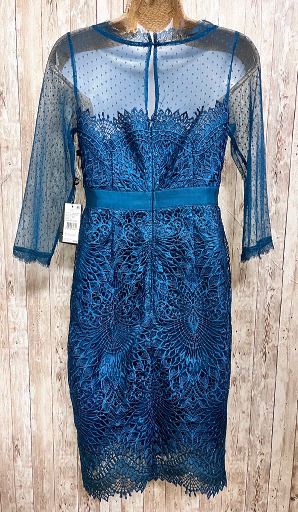 ADRIANNA PAPELL Size 2 PEACOCK Dress