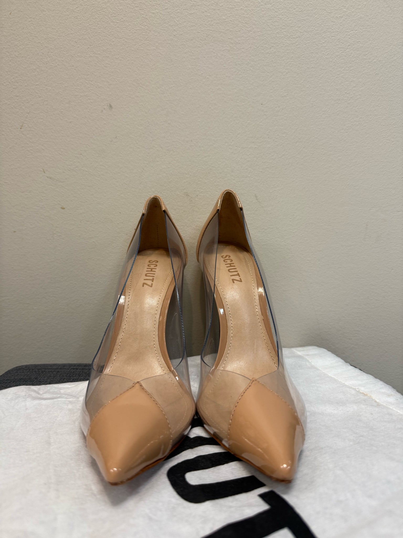SCHUTZ 8.5 Nude SHOES