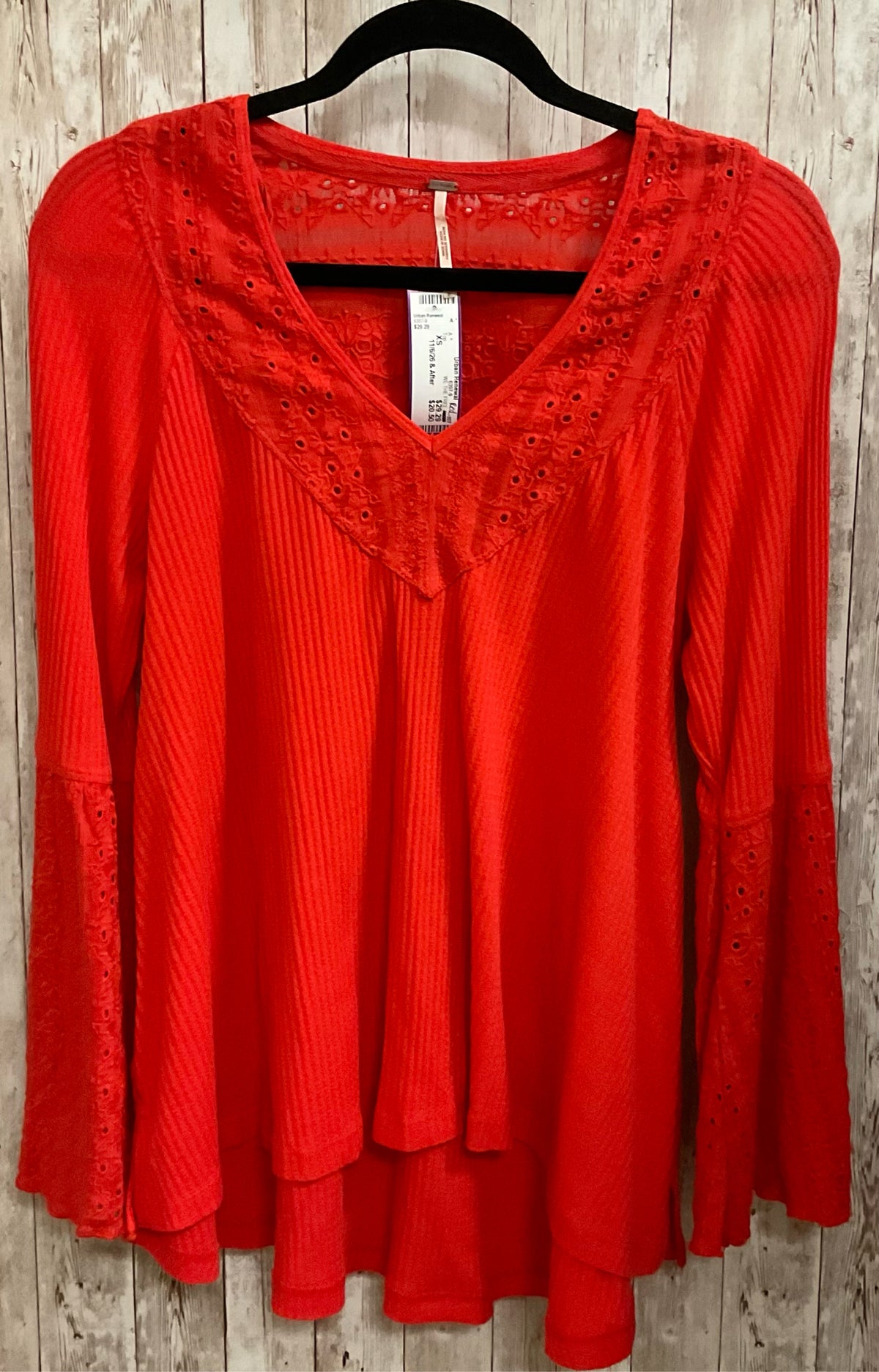 Size XS WE THE FREE Red Top