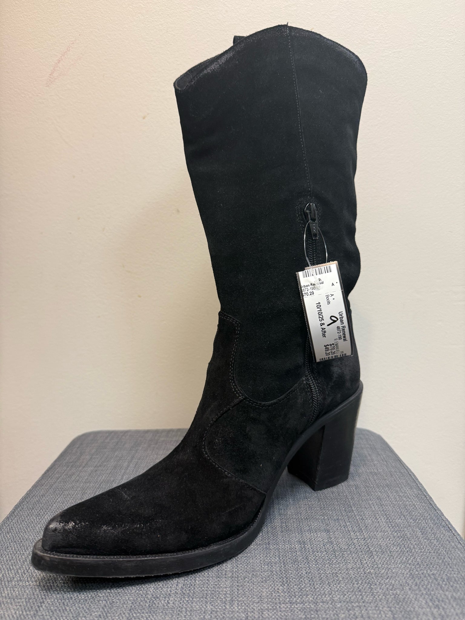 9 EMANUELE CRASTO Black Boots