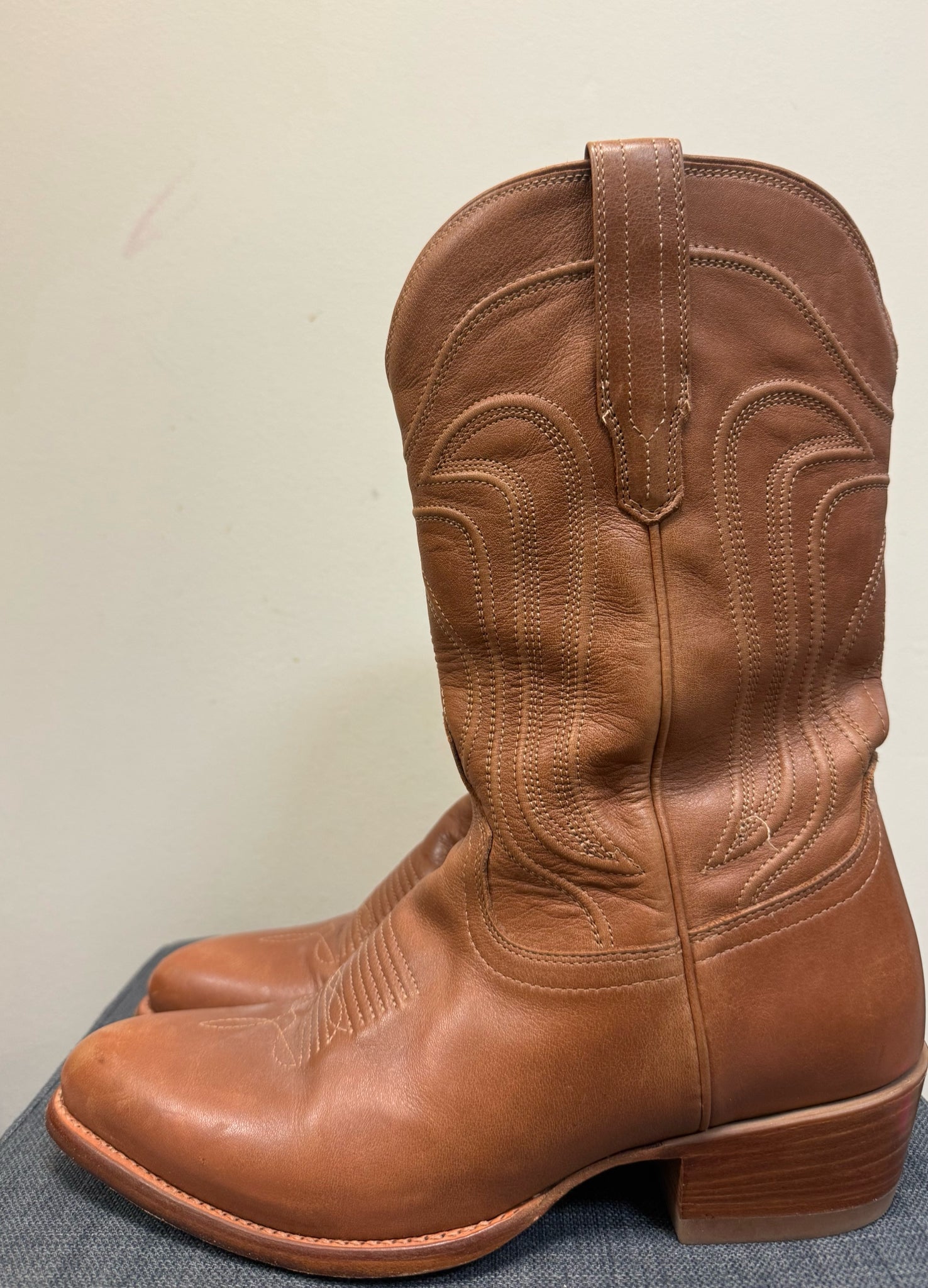 9.5 TECOVAS Brown Boots