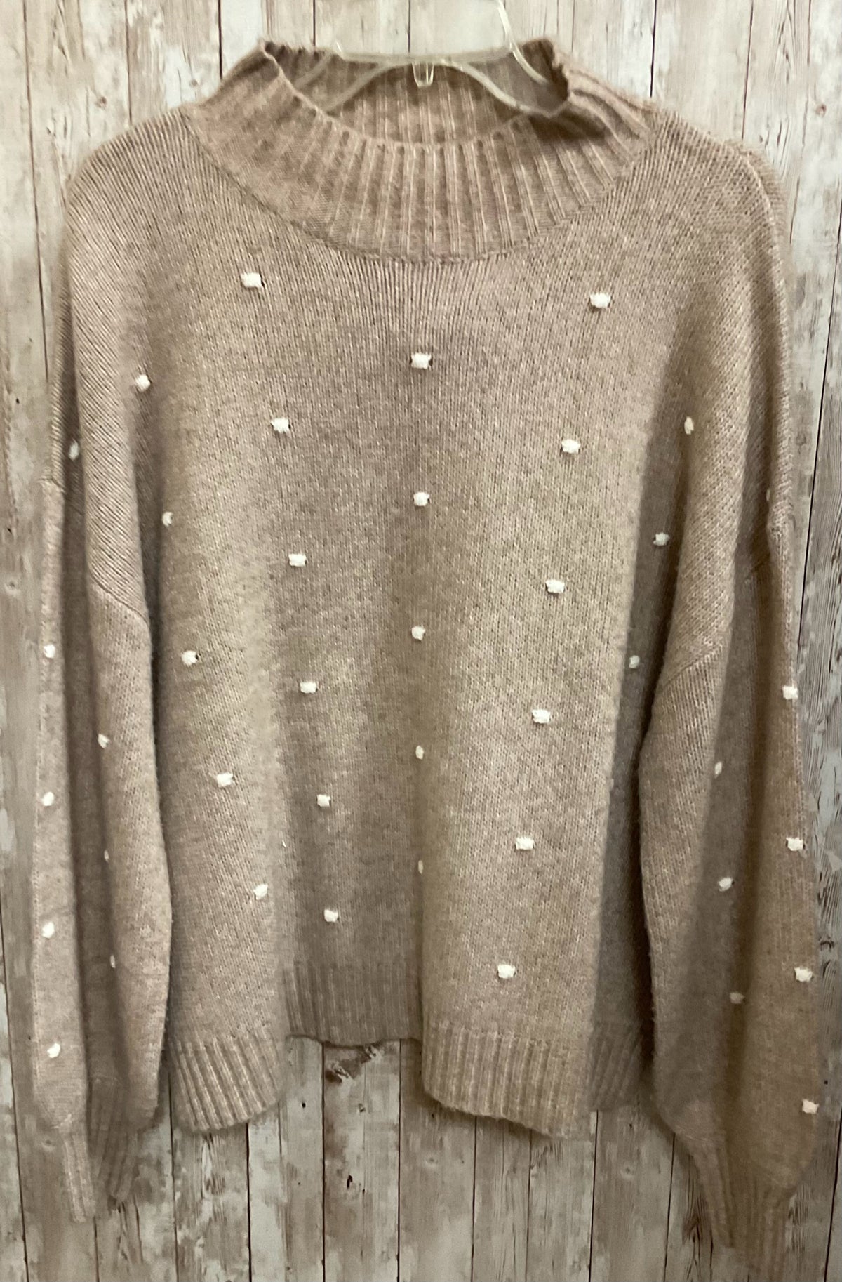 Size S/M MUDPIE Tan Sweater