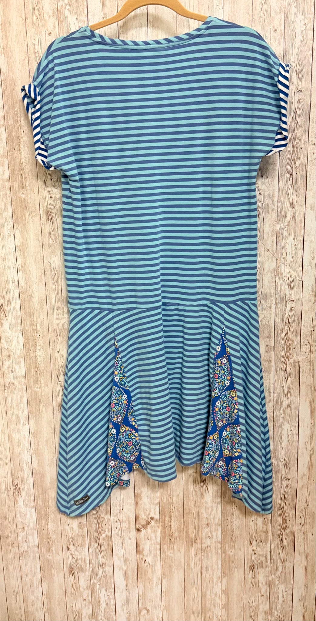 Size L MATILDA JANE BLUE STRIPE Dress
