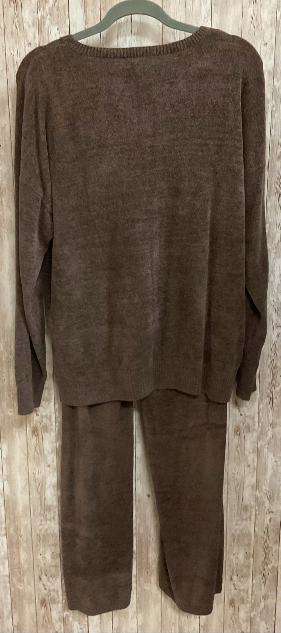 Size L BAREFOOT DREAMS Brown 2 PC PANT SET