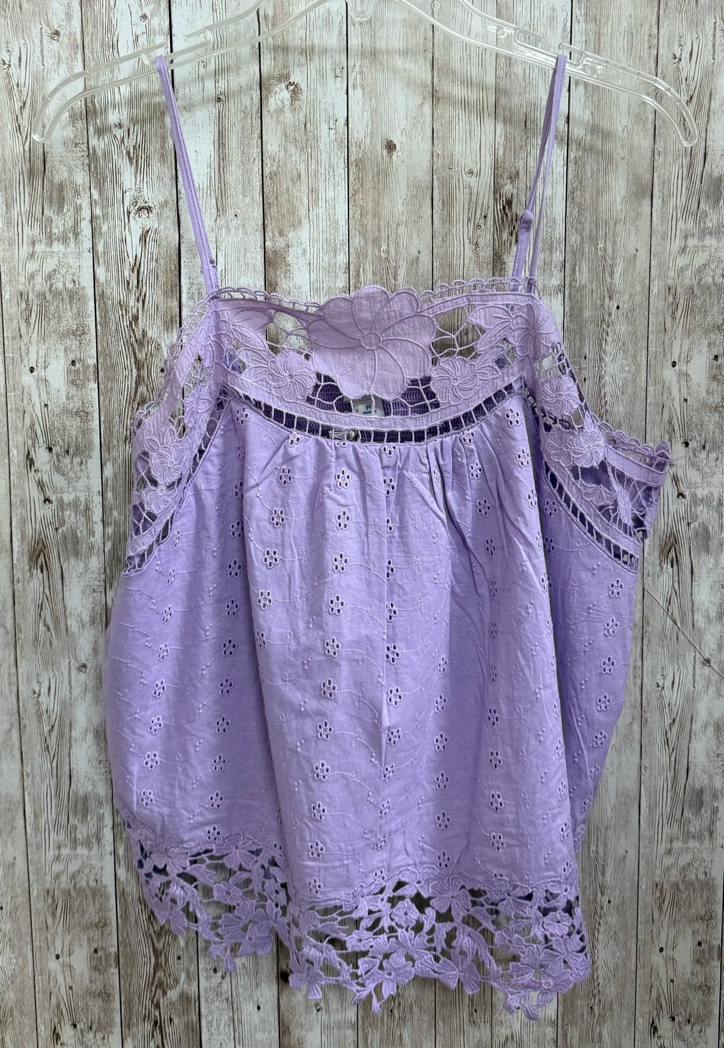 Size M SUNDANCE Purple Top