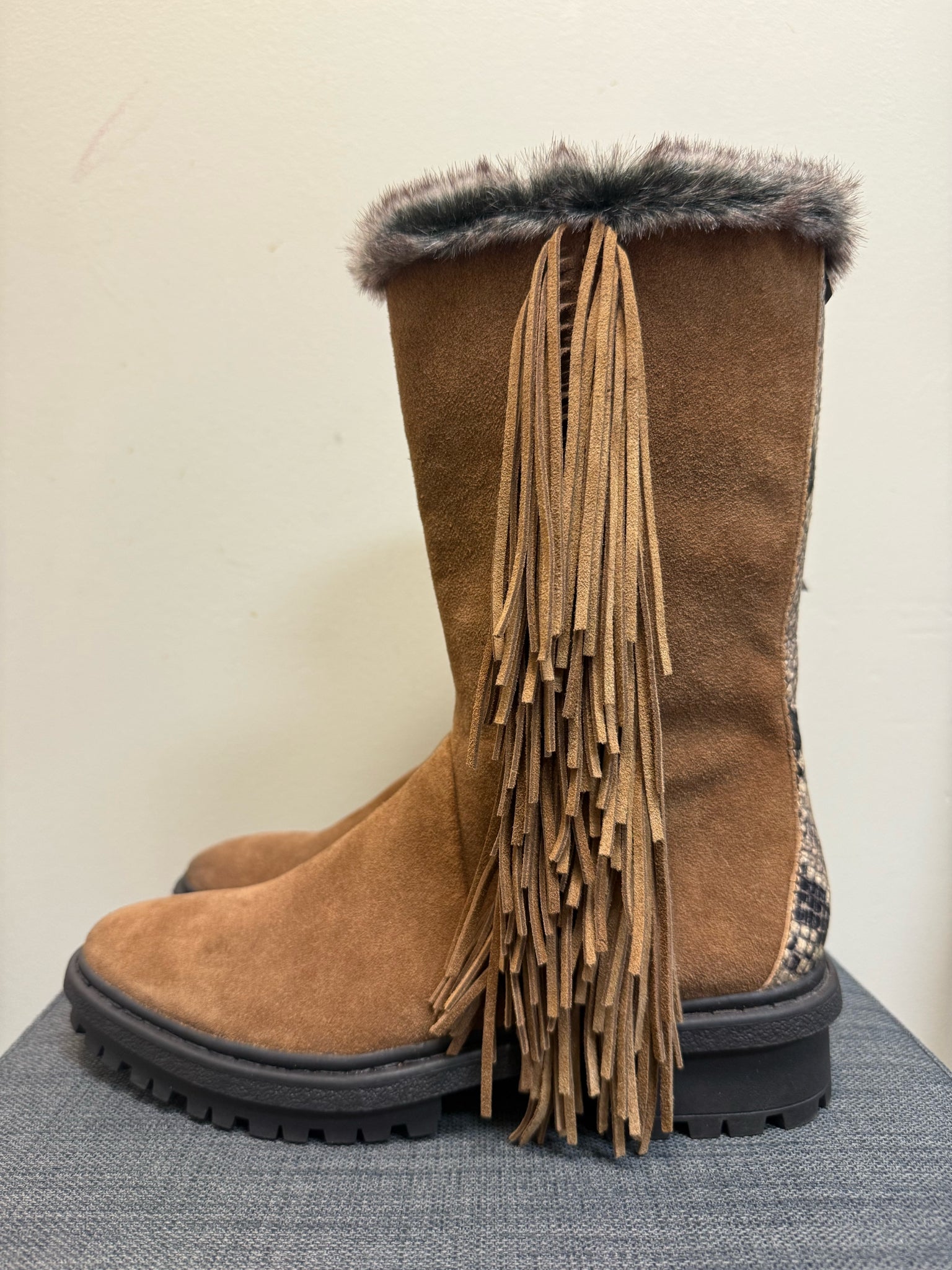 SAM EDELMAN 7 Brown Boots