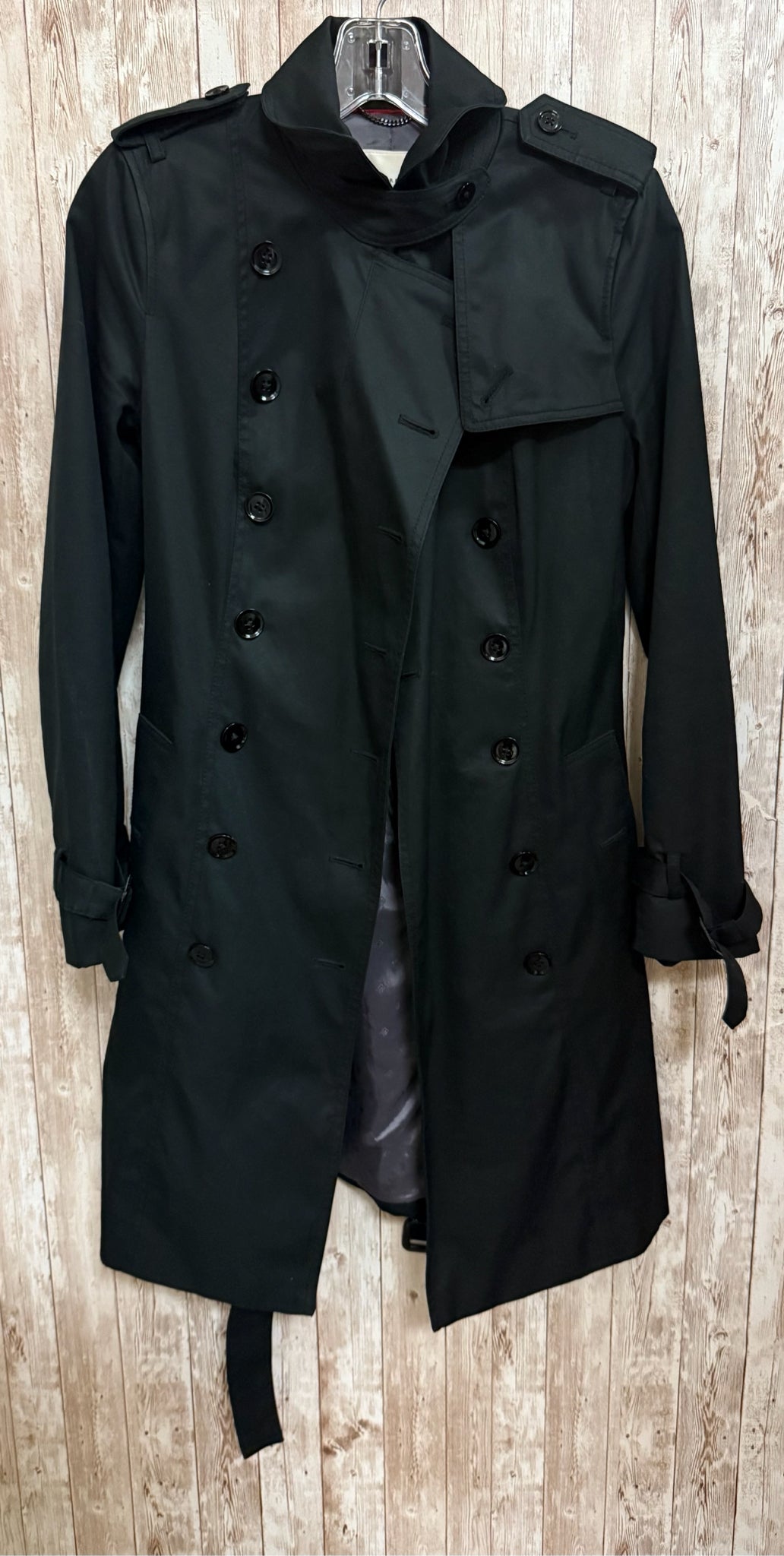 BANANA REPUBLIC Black Coat