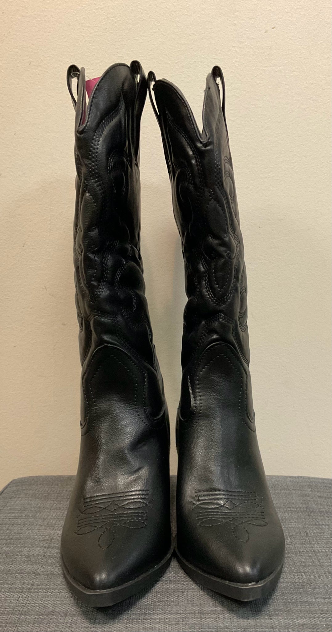 6 BAMBOO Black Boots