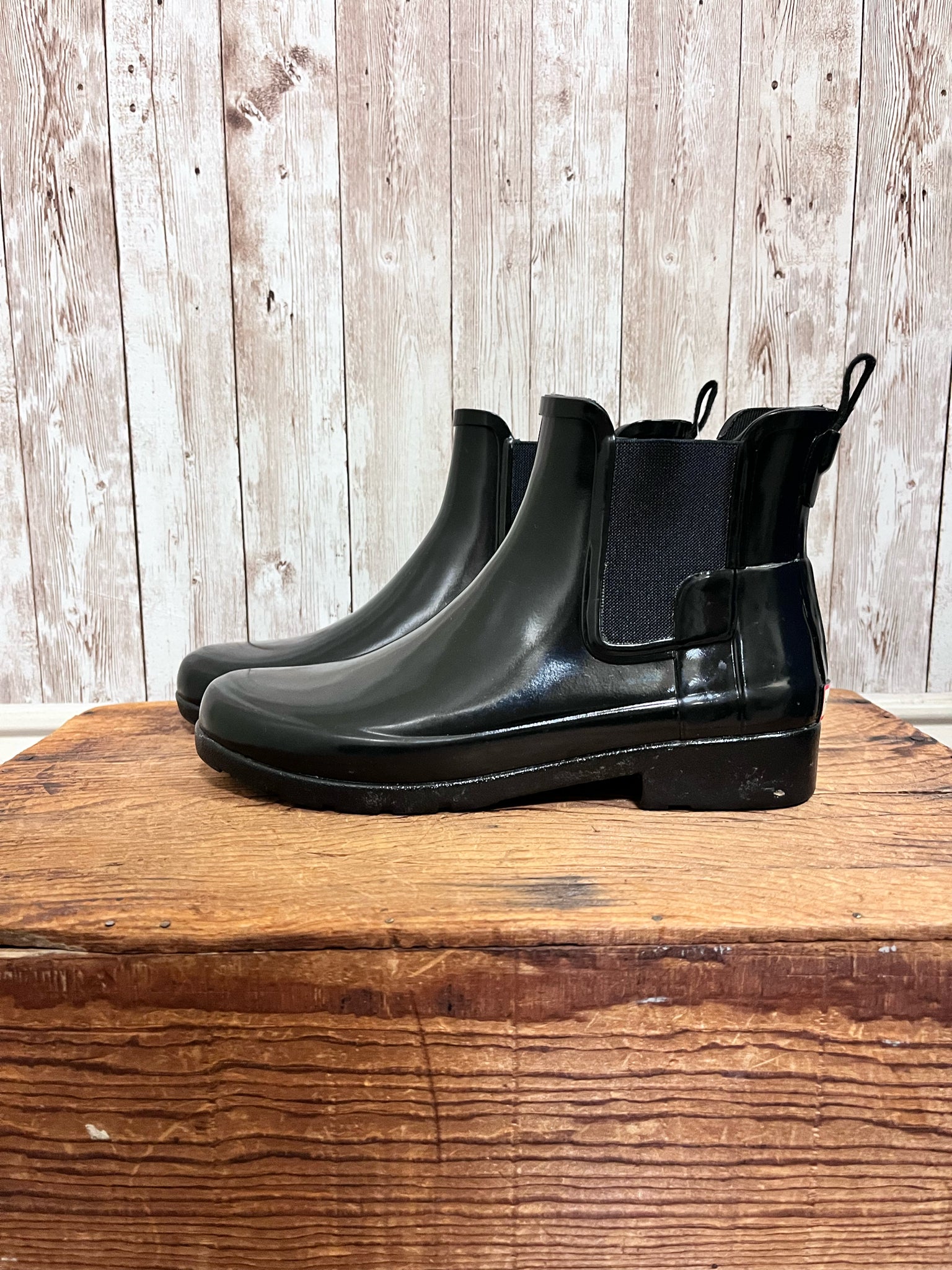 HUNTER 7 Black Boots