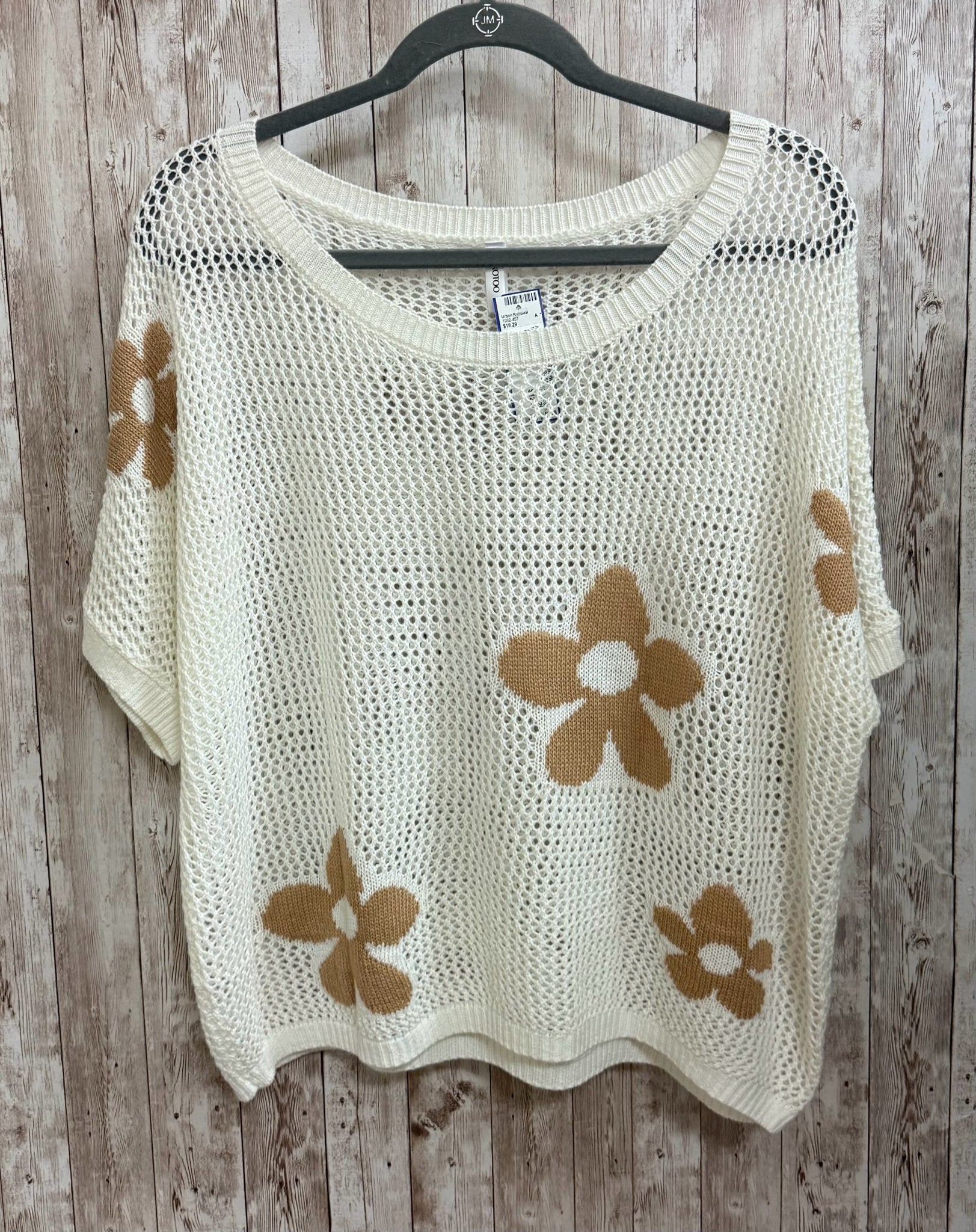 Size L DOKOTOO Cream Top