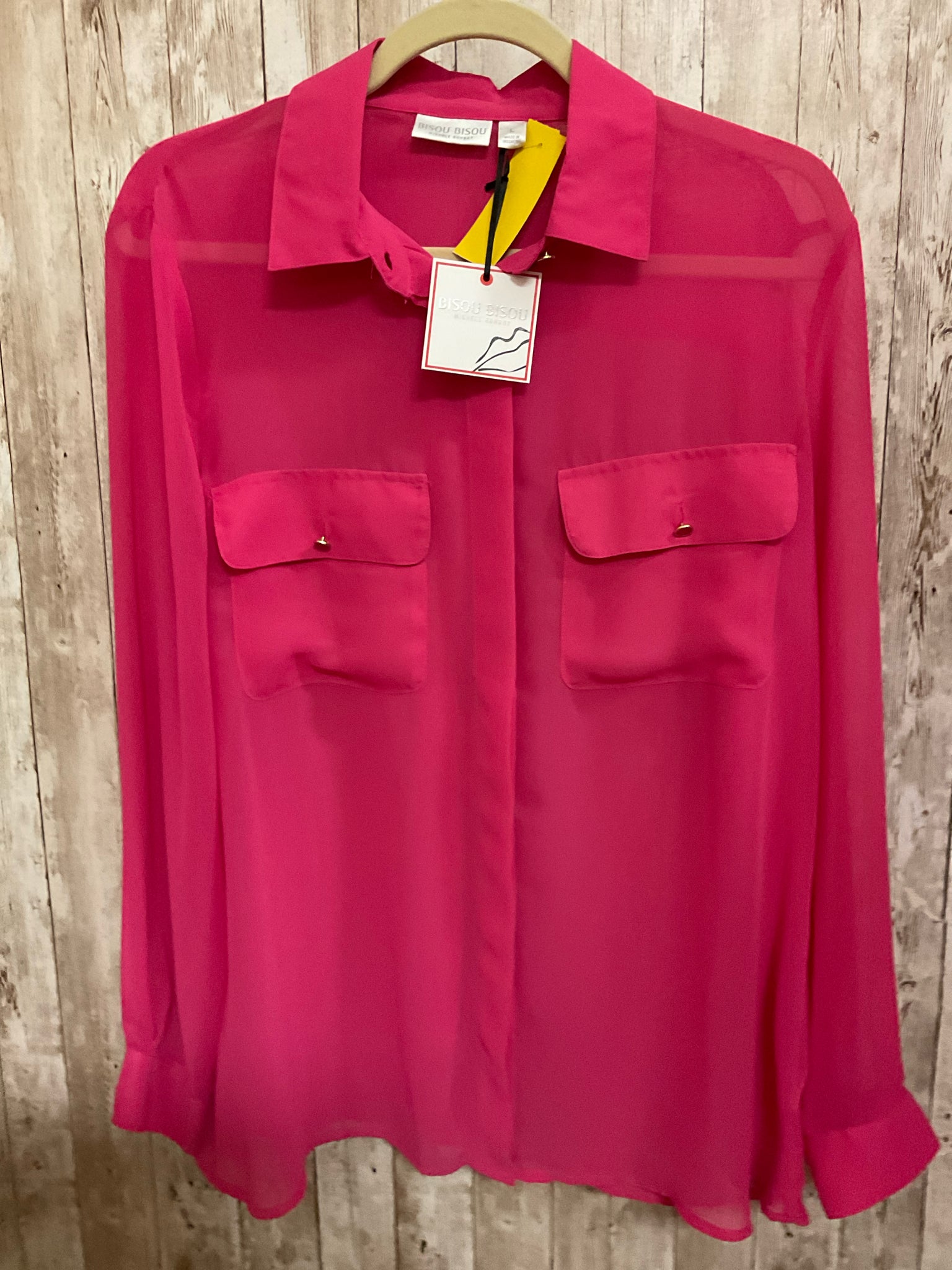 Size L BISOU BISOU Pink Top
