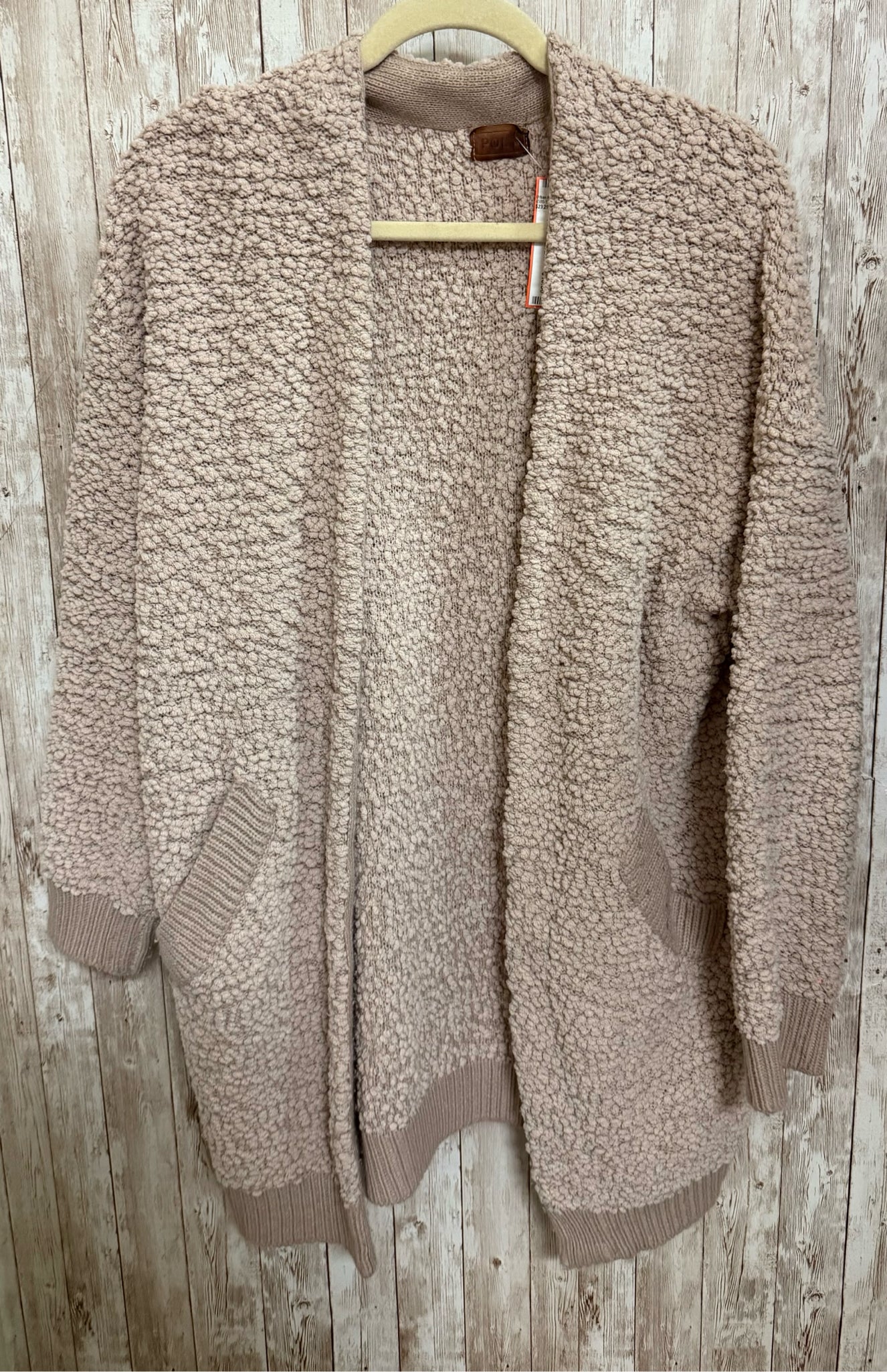 Size M POL Nude Cardigan