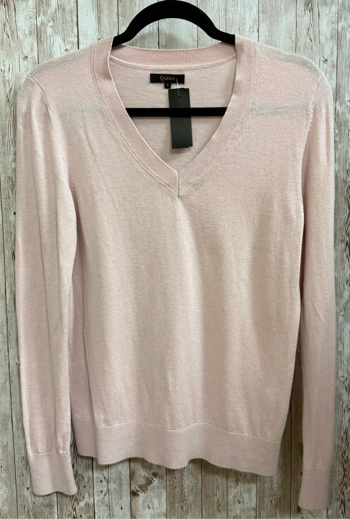 Size S QUINCE Light Pink Sweater