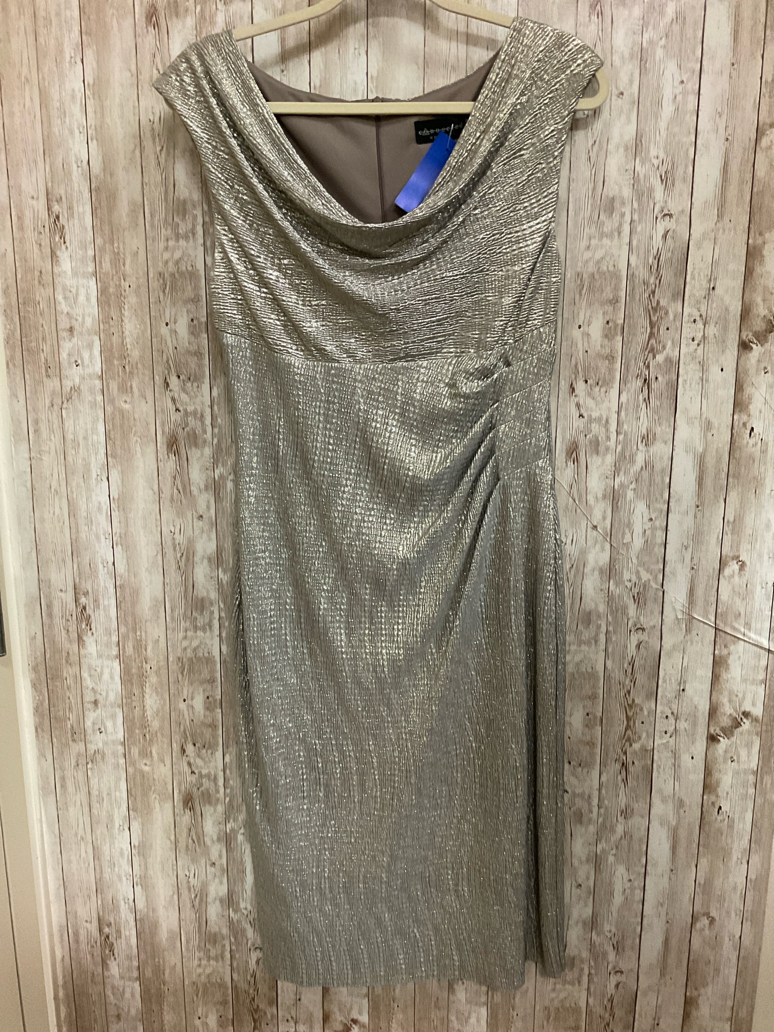 Size 8 CONNECTED Gold Dress