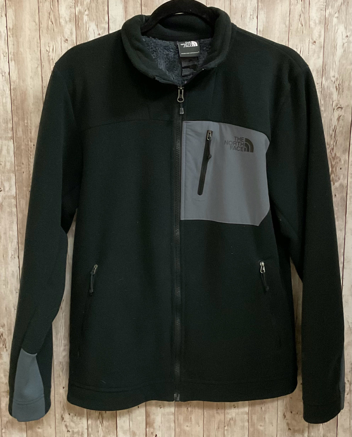 Size S/P THE NORTH FACE BLACK AND GREY Jacket