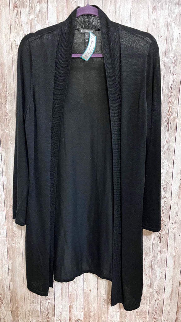 EILEEN FISHER Size M Black Cardigan