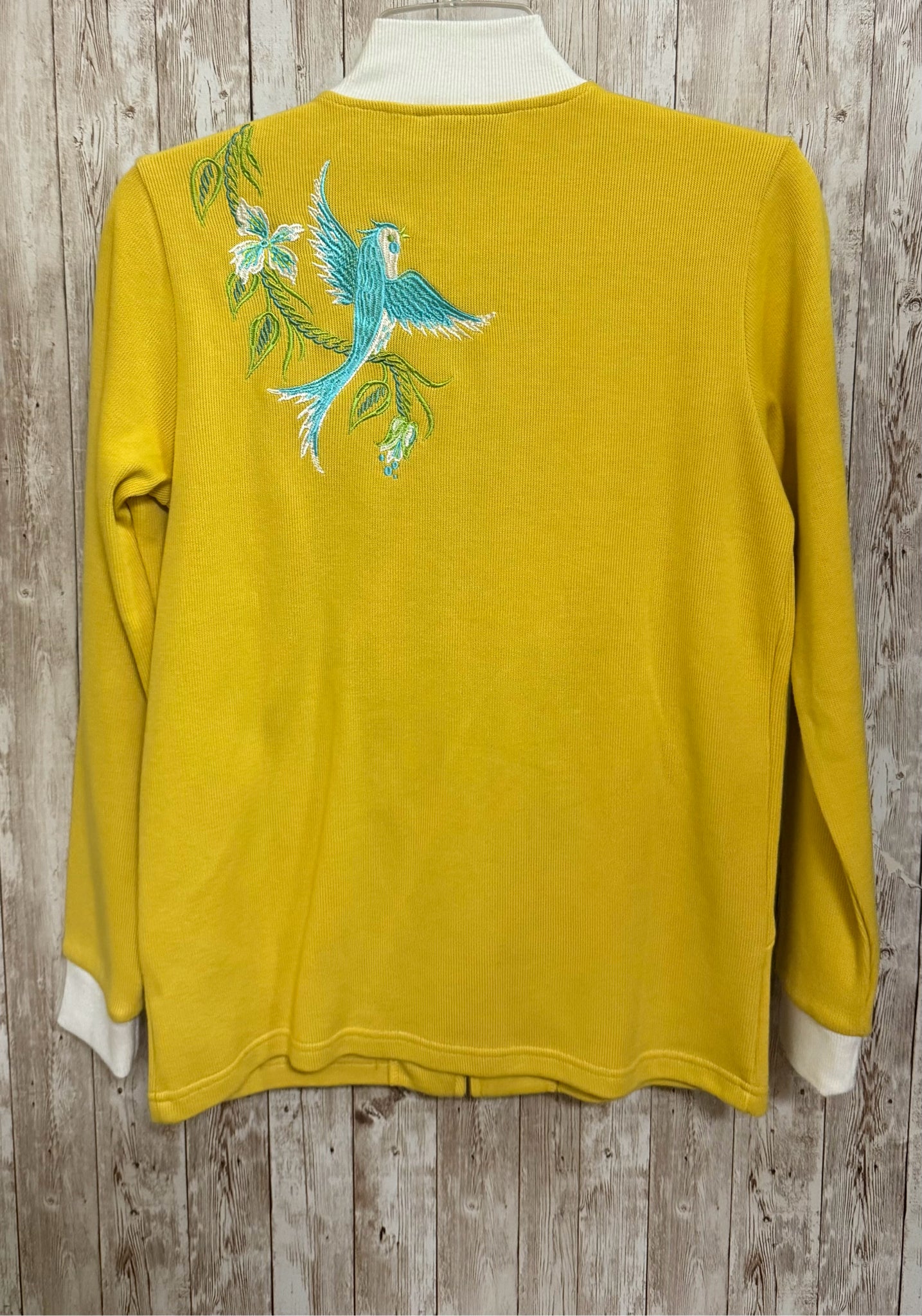 BOB MACKIE Size XXS Yellow Cardigan