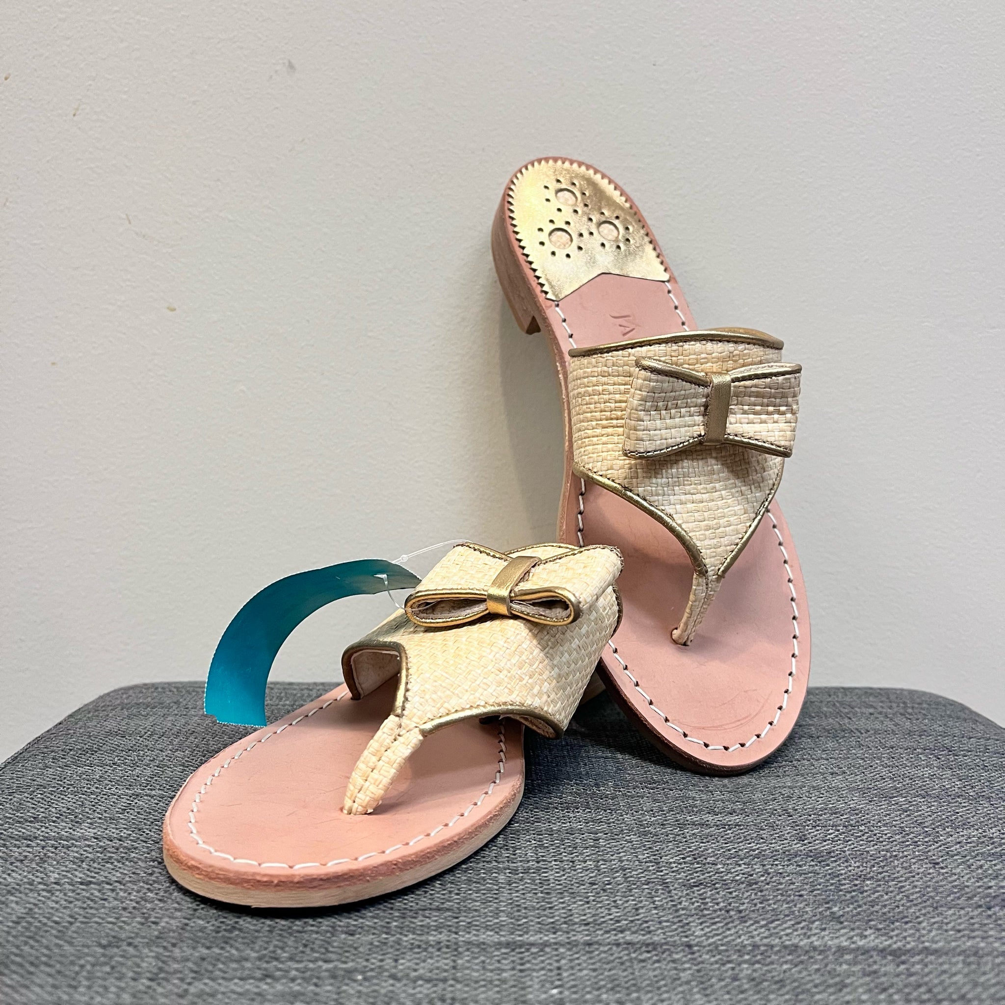 6 JACK ROGERS Tan Sandals