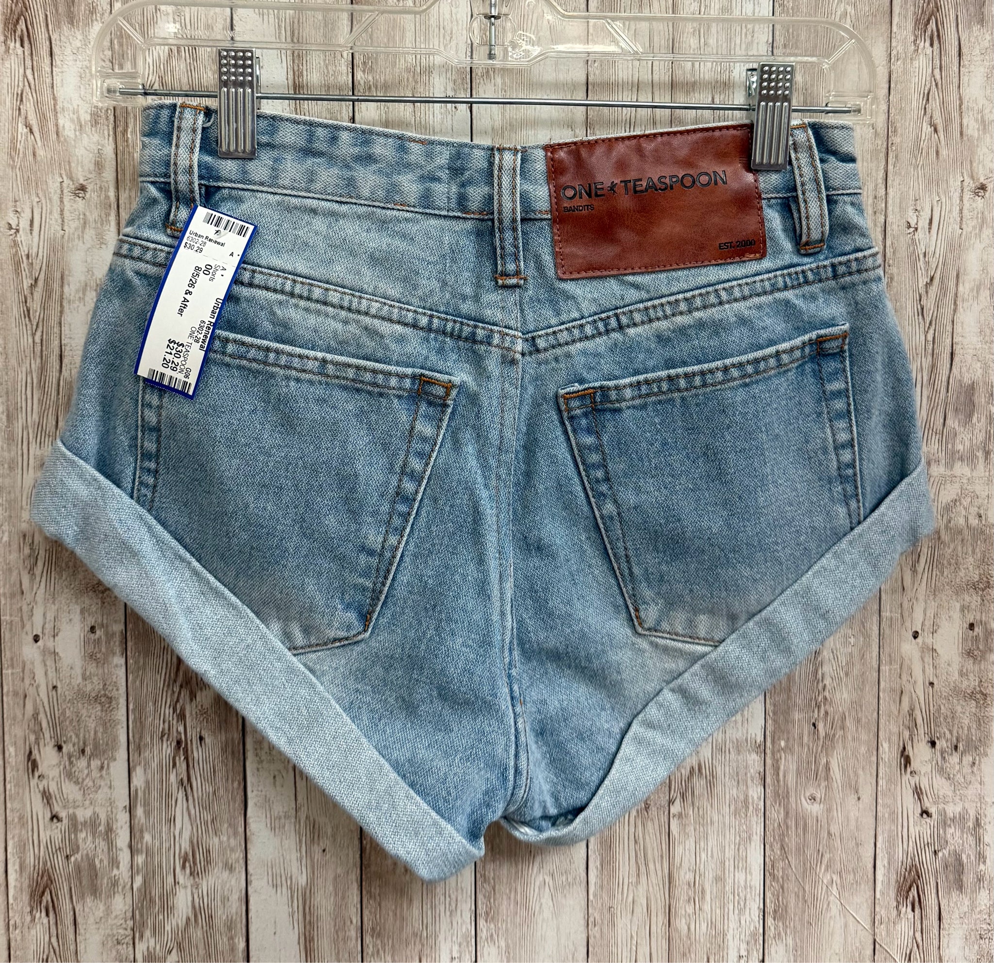 Size 00 ONE TEASPOON Denim Shorts