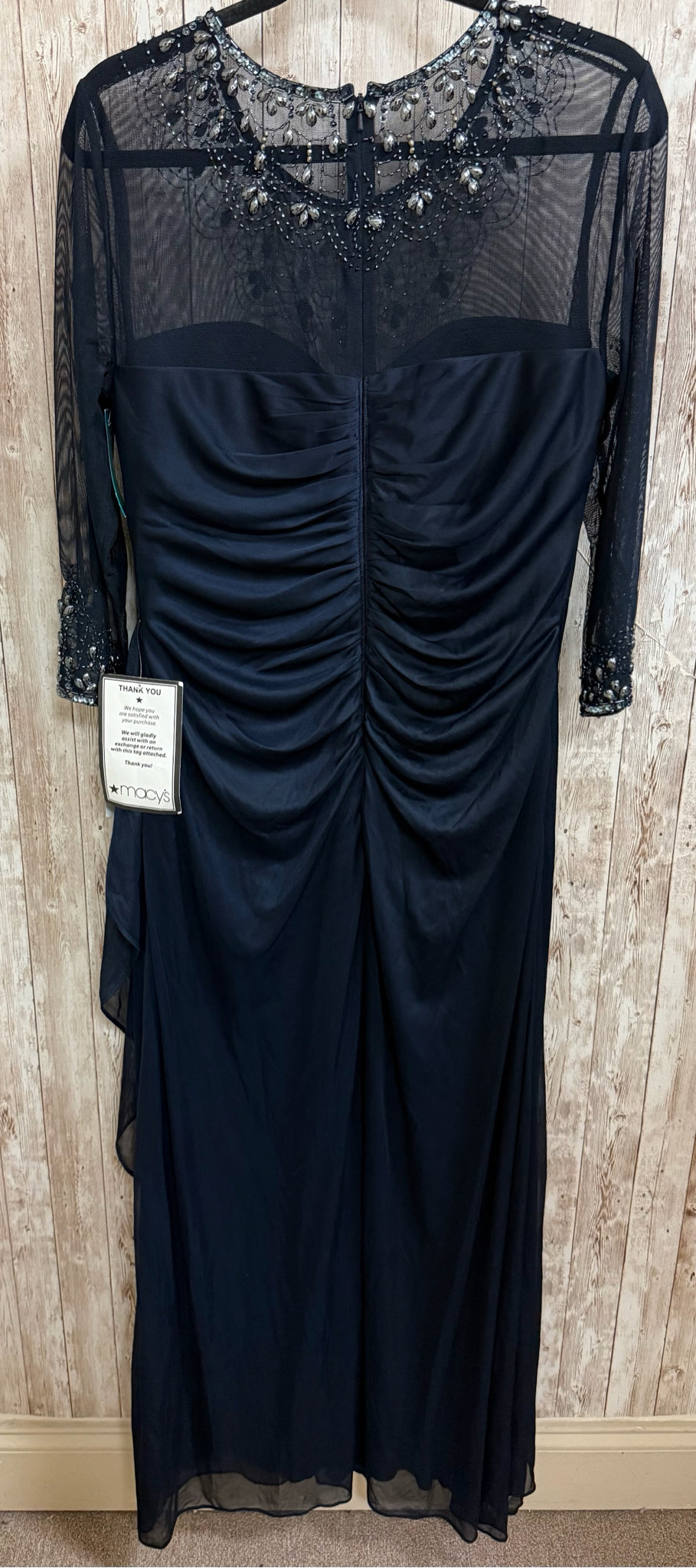 Size 16P ALEX EVENINGS Navy Dress Size 16P ALEX EVENINGS Navy Dress