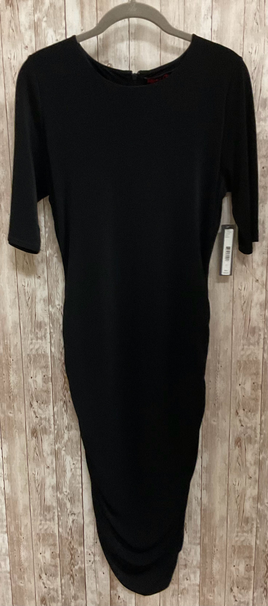 Size L ALICE + OLIVIA Black Dress