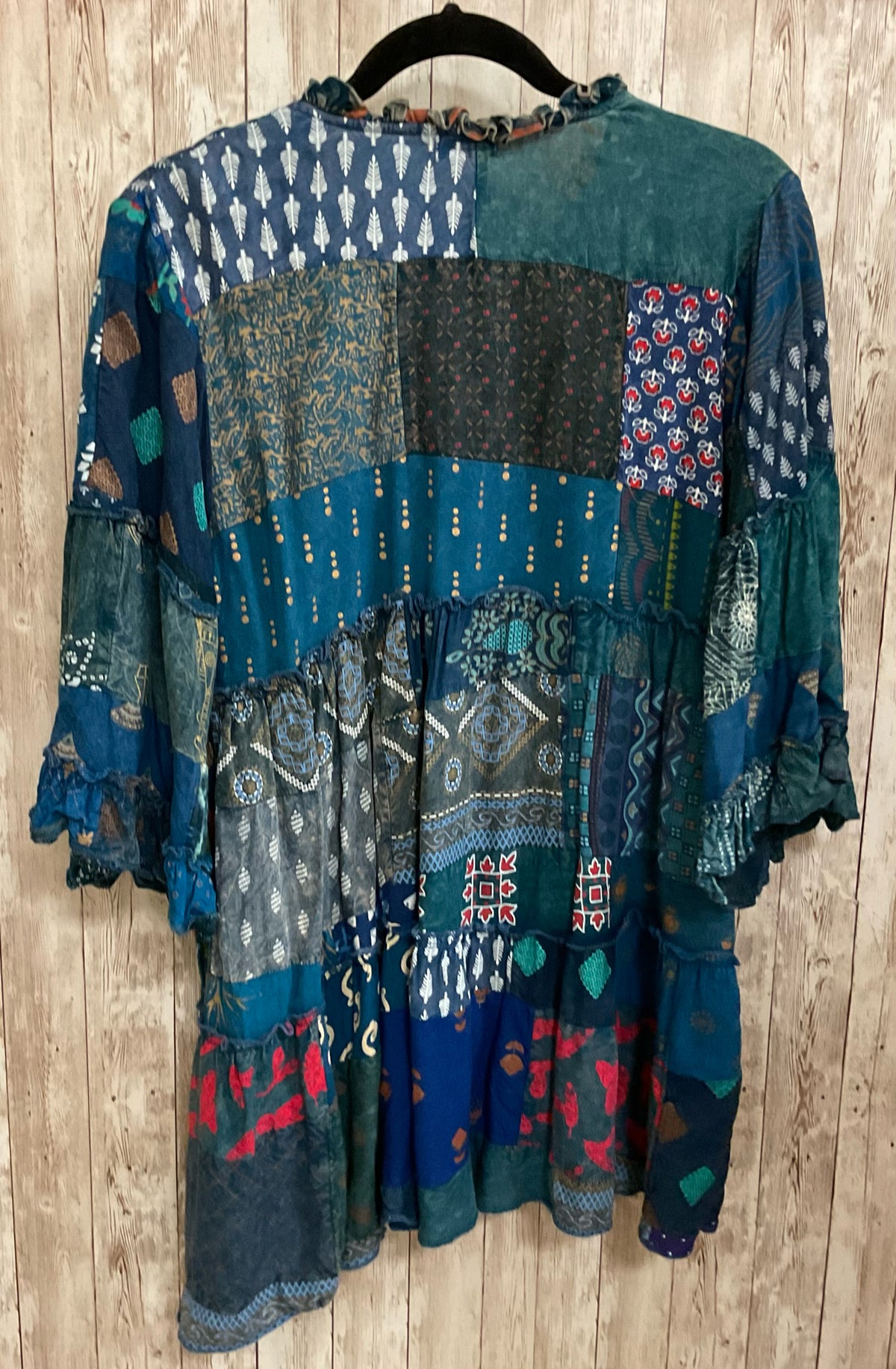 PAANI BLUE MULTI Women Size M Tunic