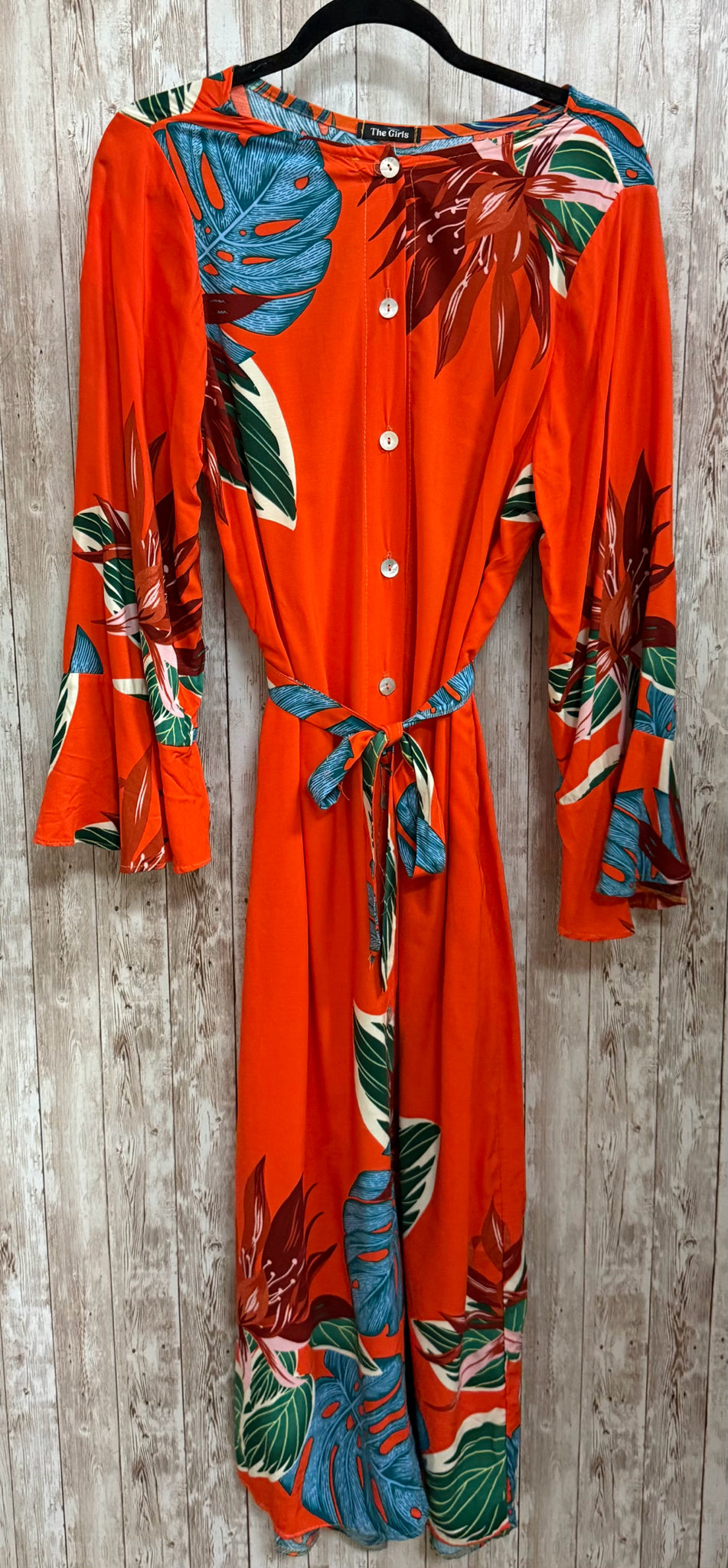 Size One Size THE GIRLS Orange Dress